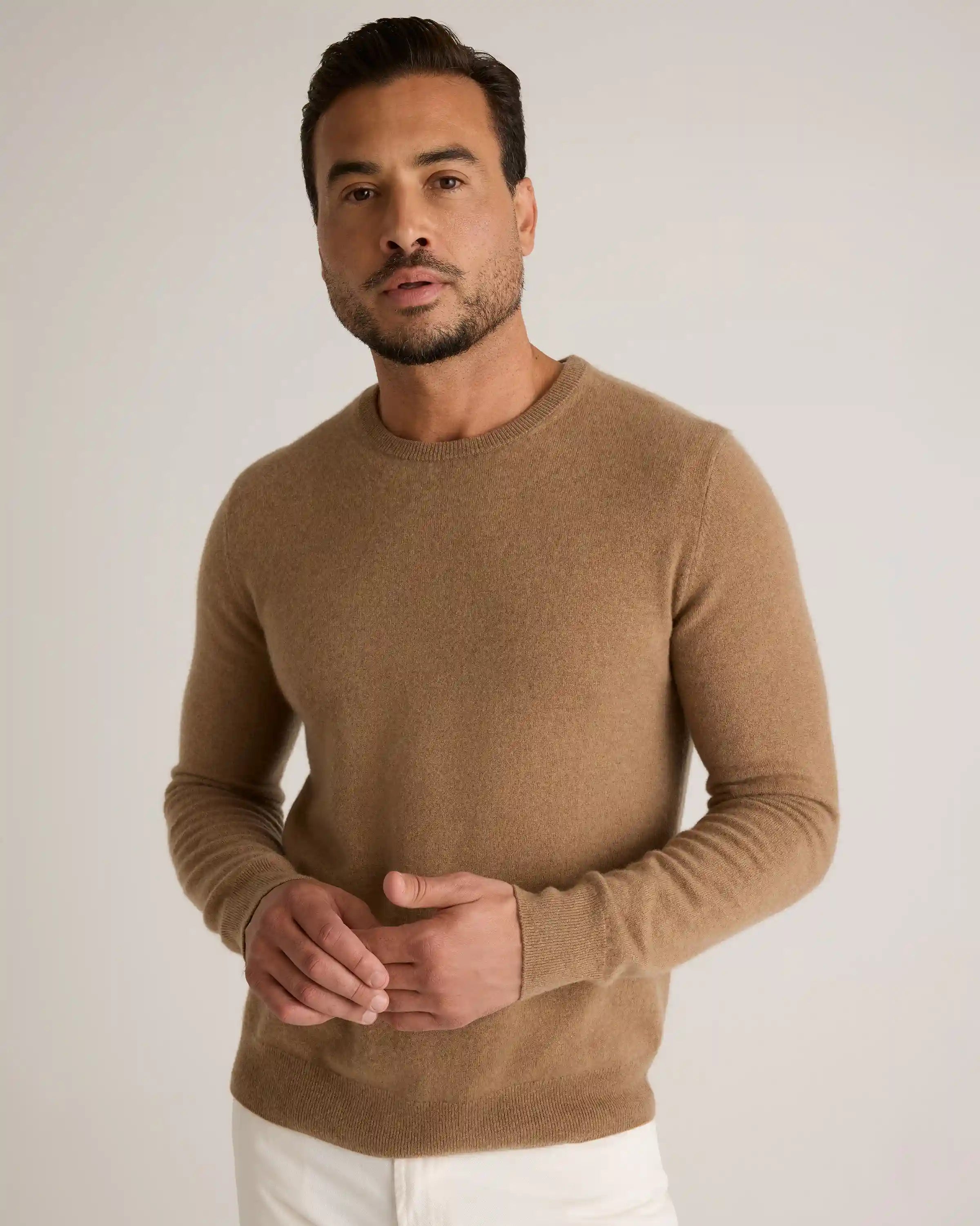 Mongolian Cashmere Crewneck Sweater