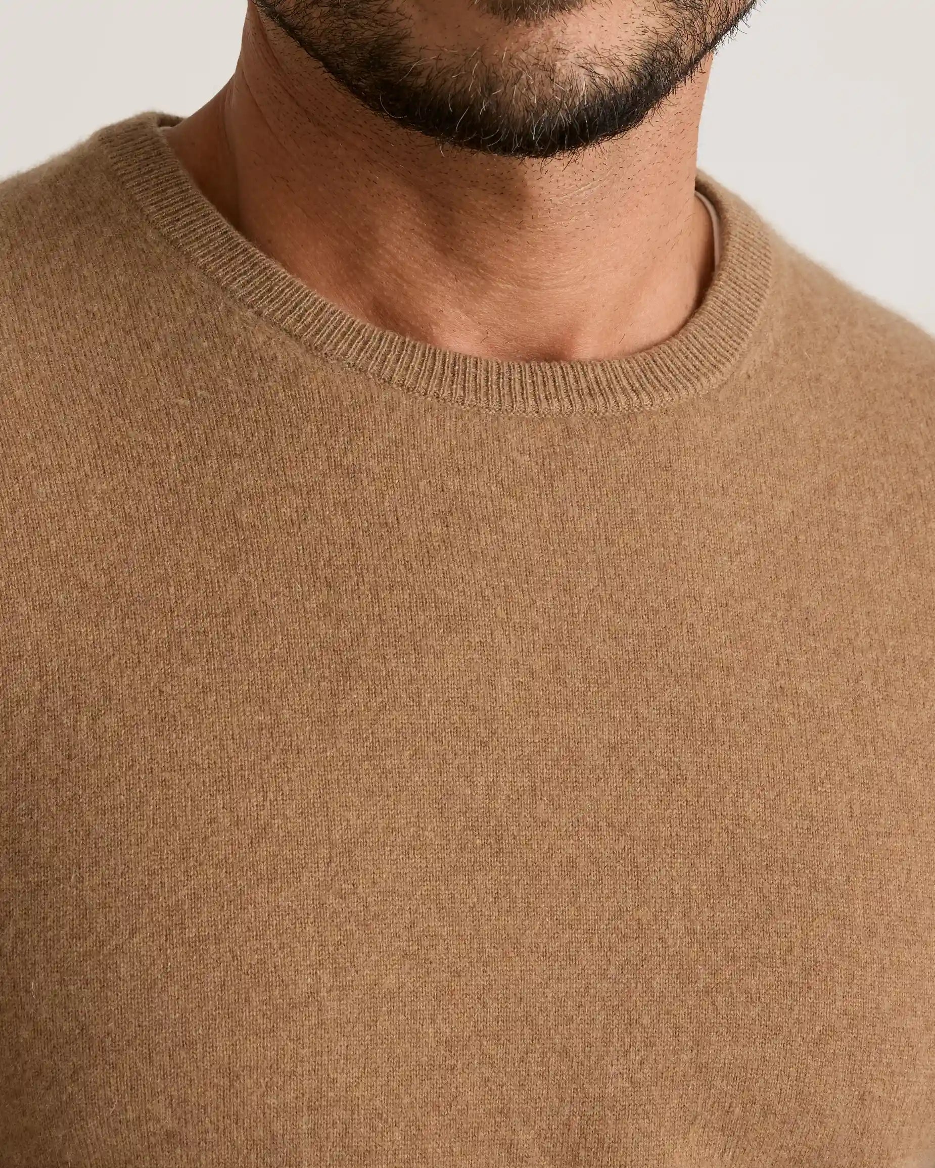 Mongolian Cashmere Crewneck Sweater