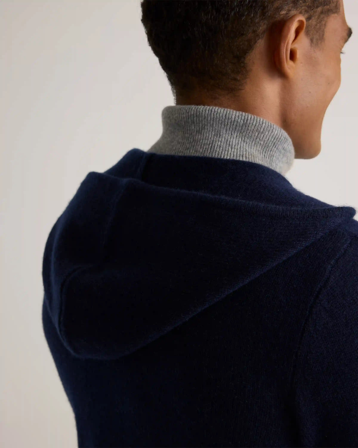 Mongolian Cashmere Full-Zip Hoodie