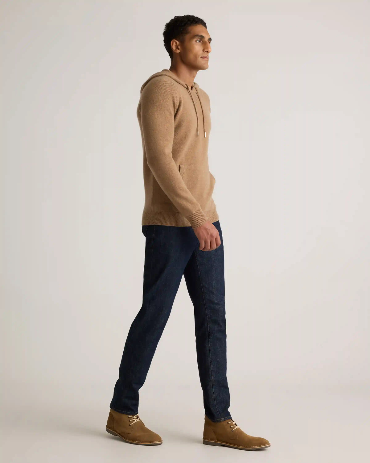 Mongolian Cashmere Pullover Hoodie