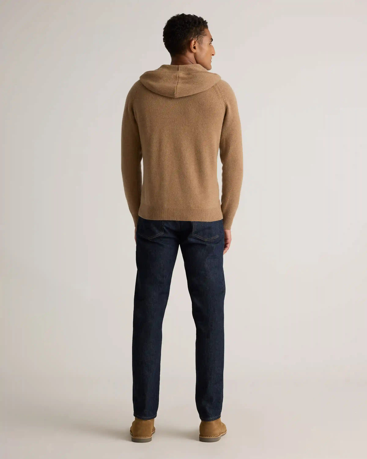 Mongolian Cashmere Pullover Hoodie