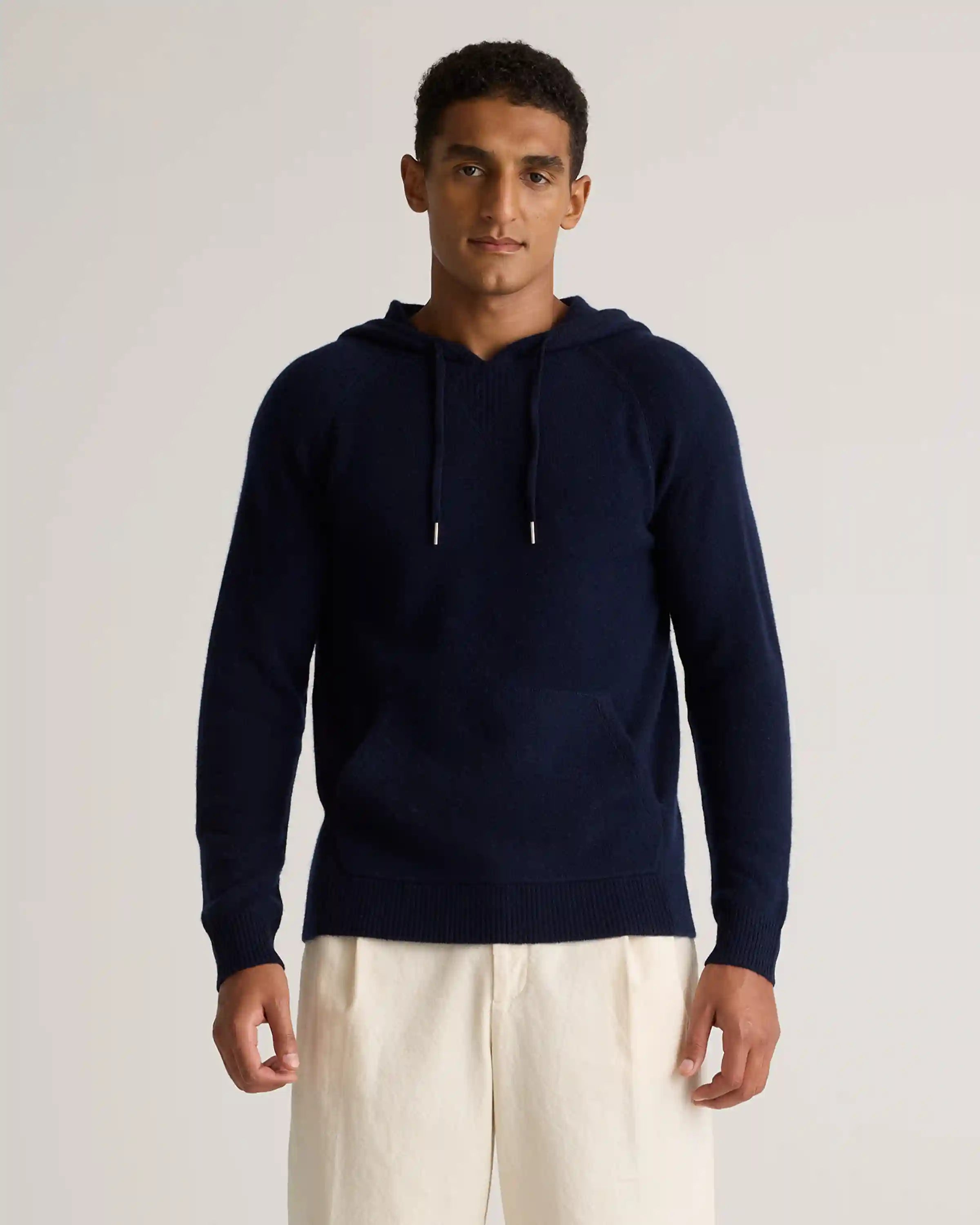 Mongolian Cashmere Pullover Hoodie
