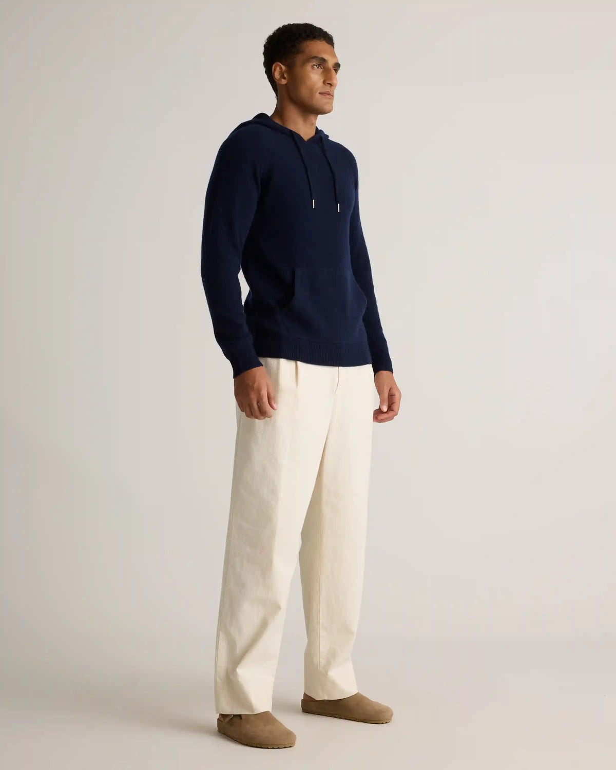 Mongolian Cashmere Pullover Hoodie