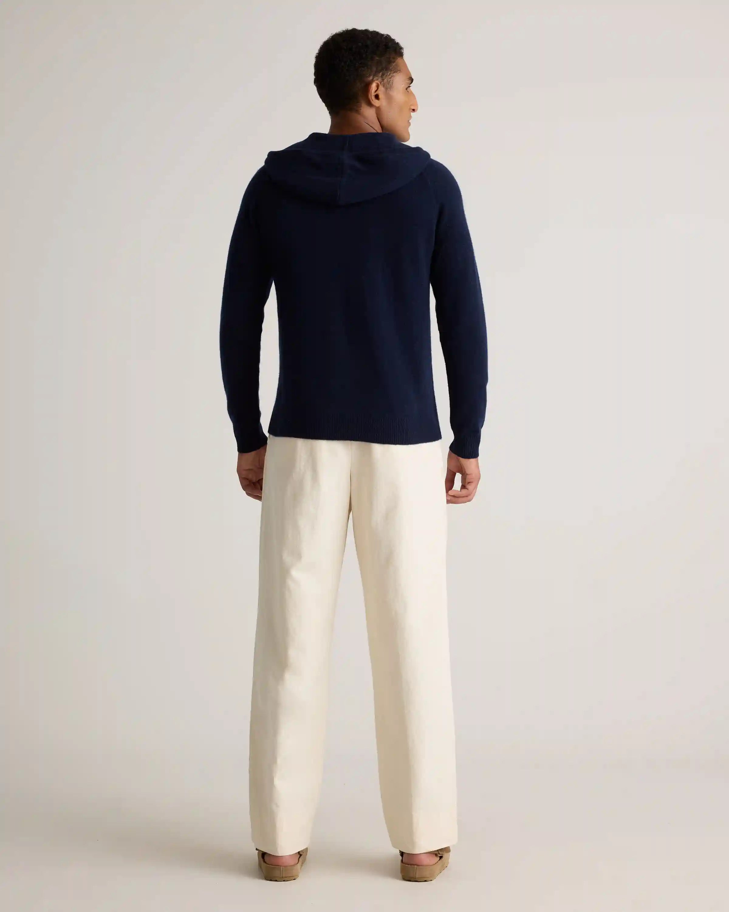 Mongolian Cashmere Pullover Hoodie