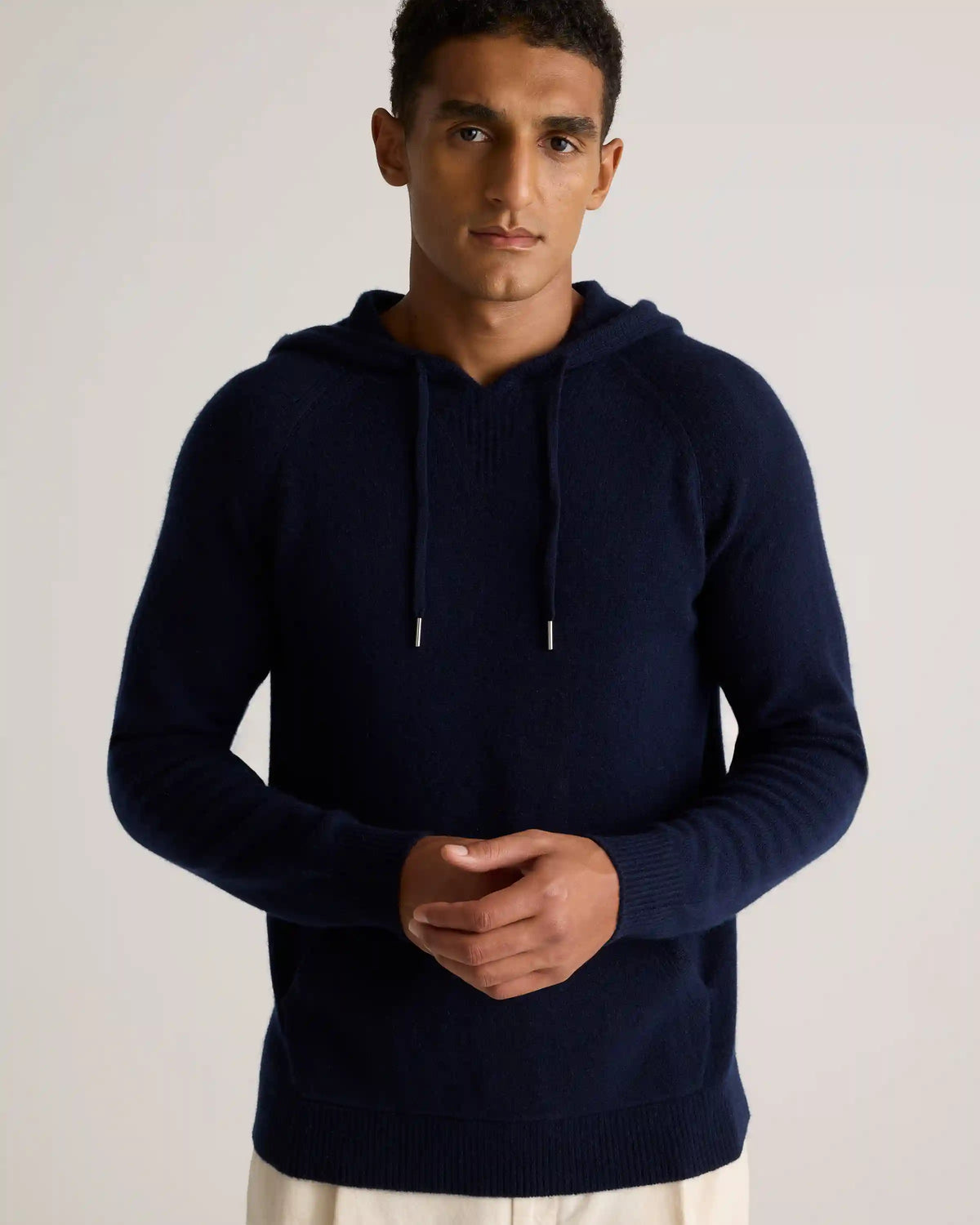 Mongolian Cashmere Pullover Hoodie