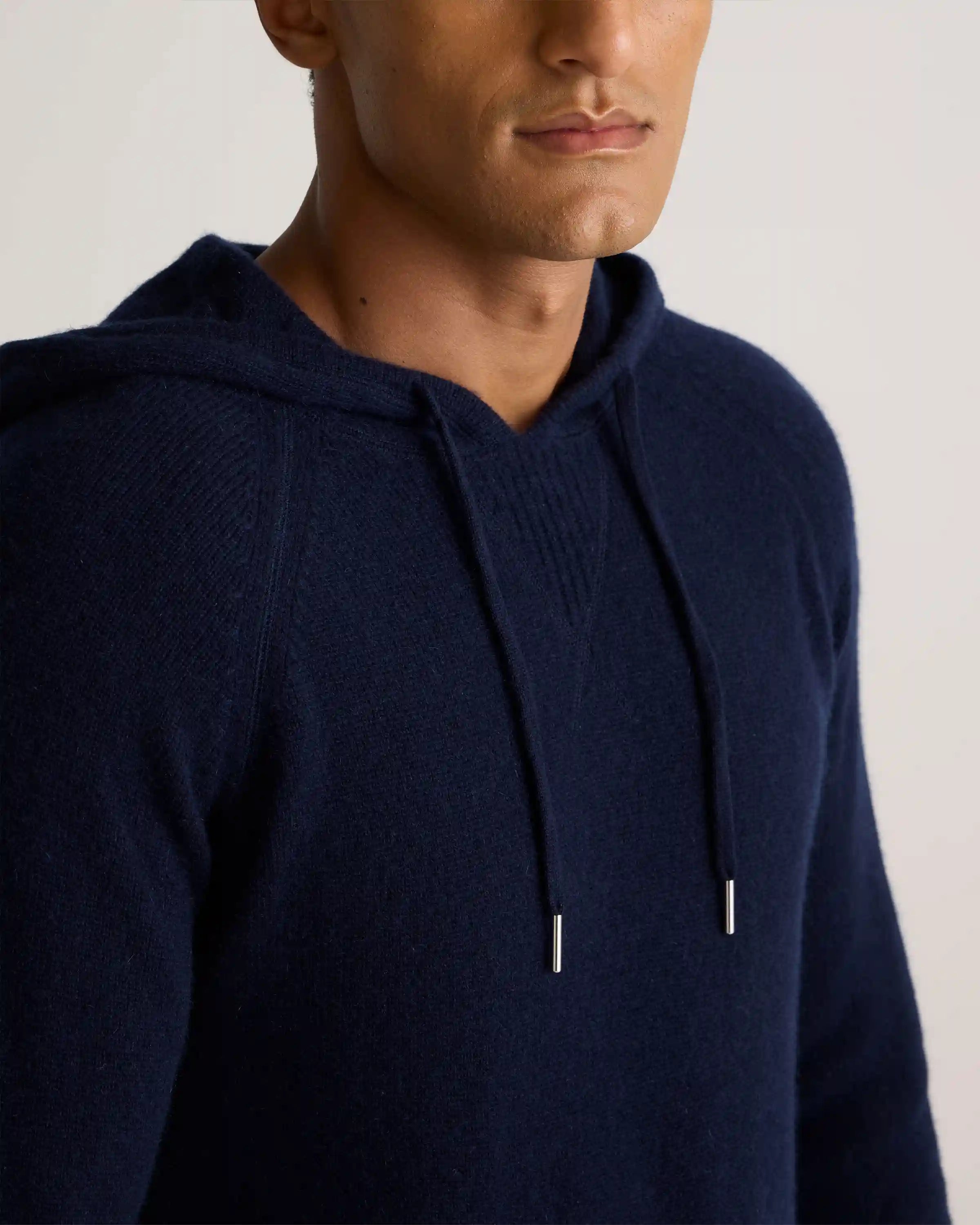Mongolian Cashmere Pullover Hoodie