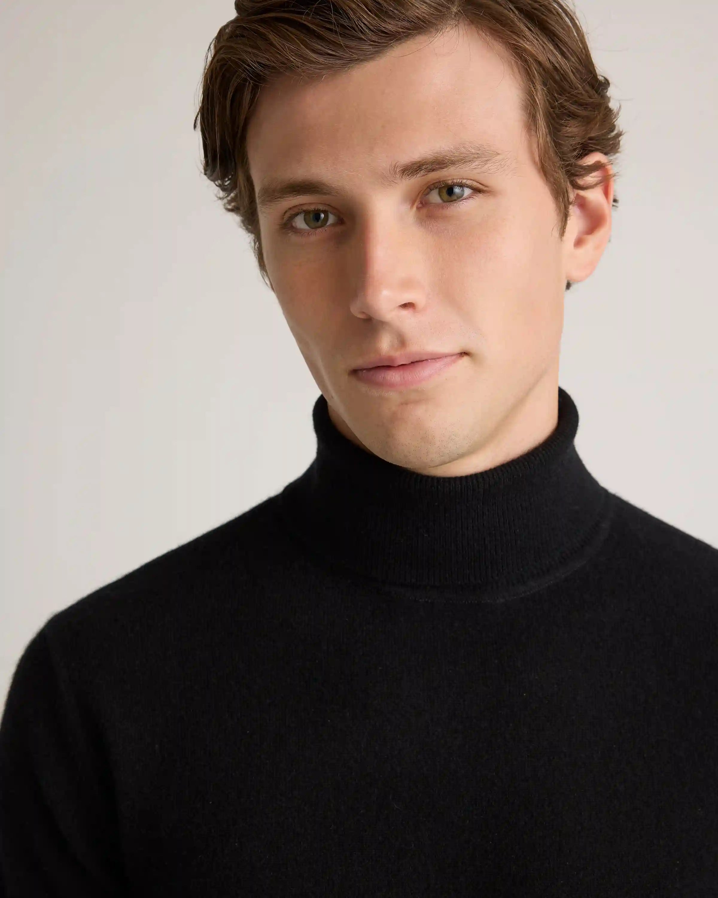 Mongolian Spring Cashmere Turtleneck Sweater