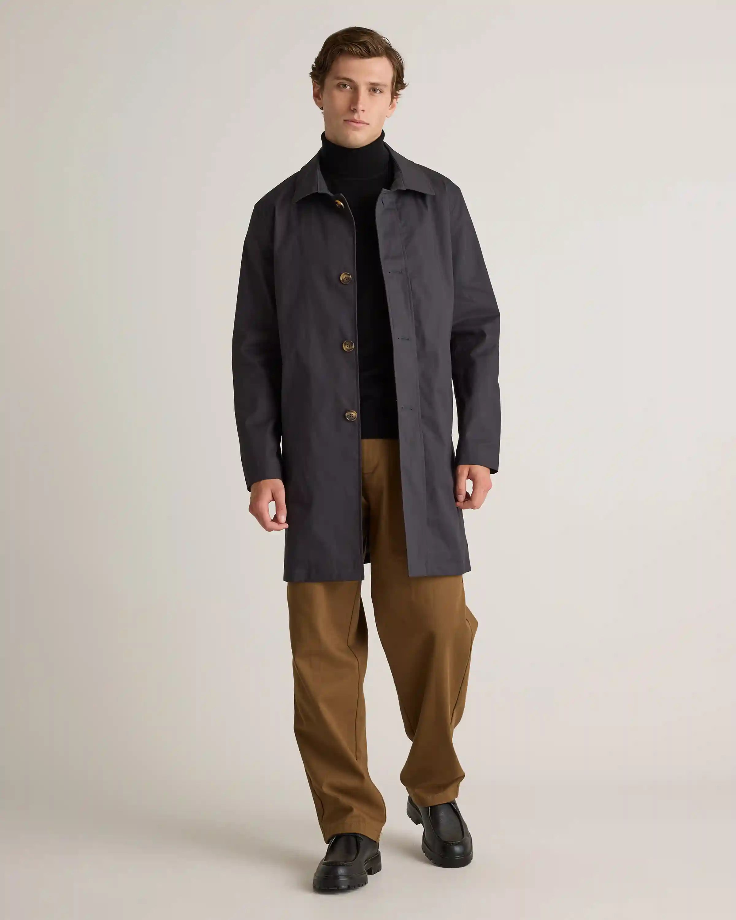 Mongolian Spring Cashmere Turtleneck Sweater