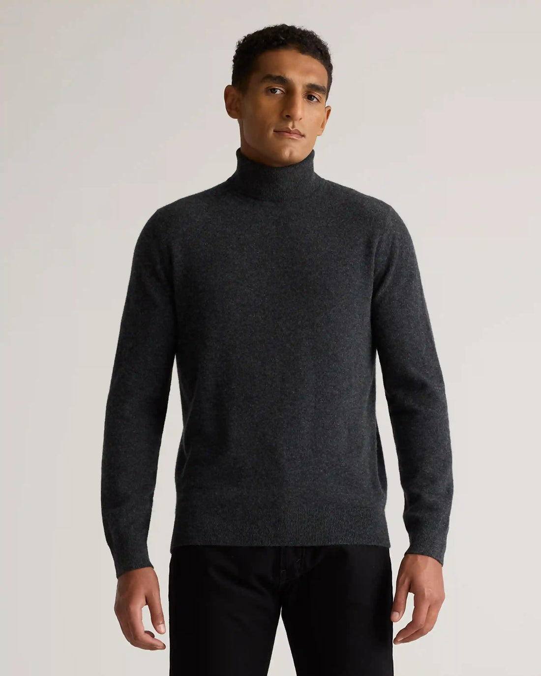 Mongolian Cashmere Turtleneck Sweater