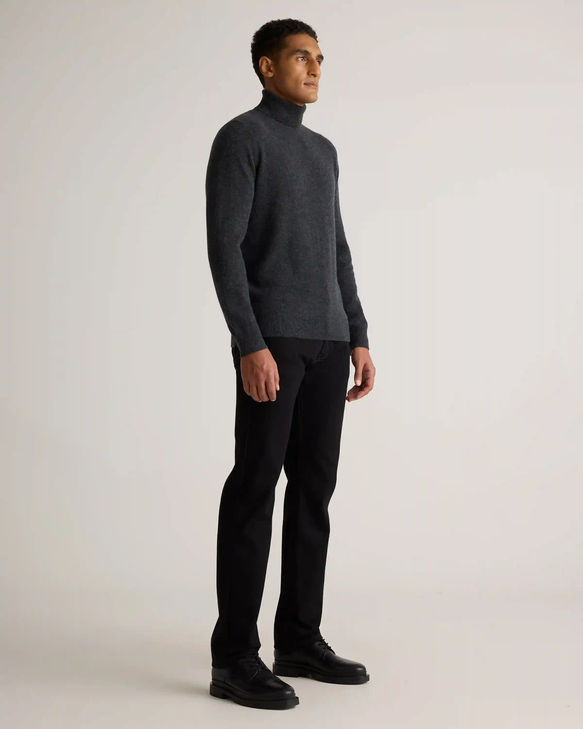 Mongolian Cashmere Turtleneck Sweater