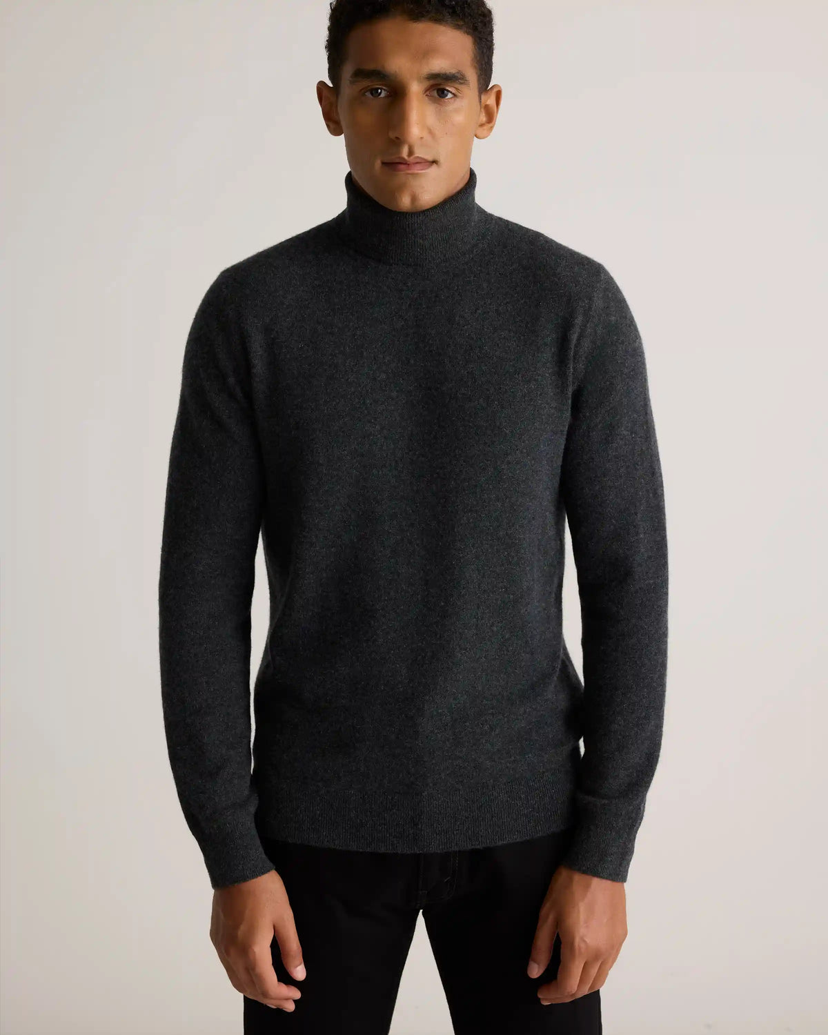 Mongolian Cashmere Turtleneck Sweater
