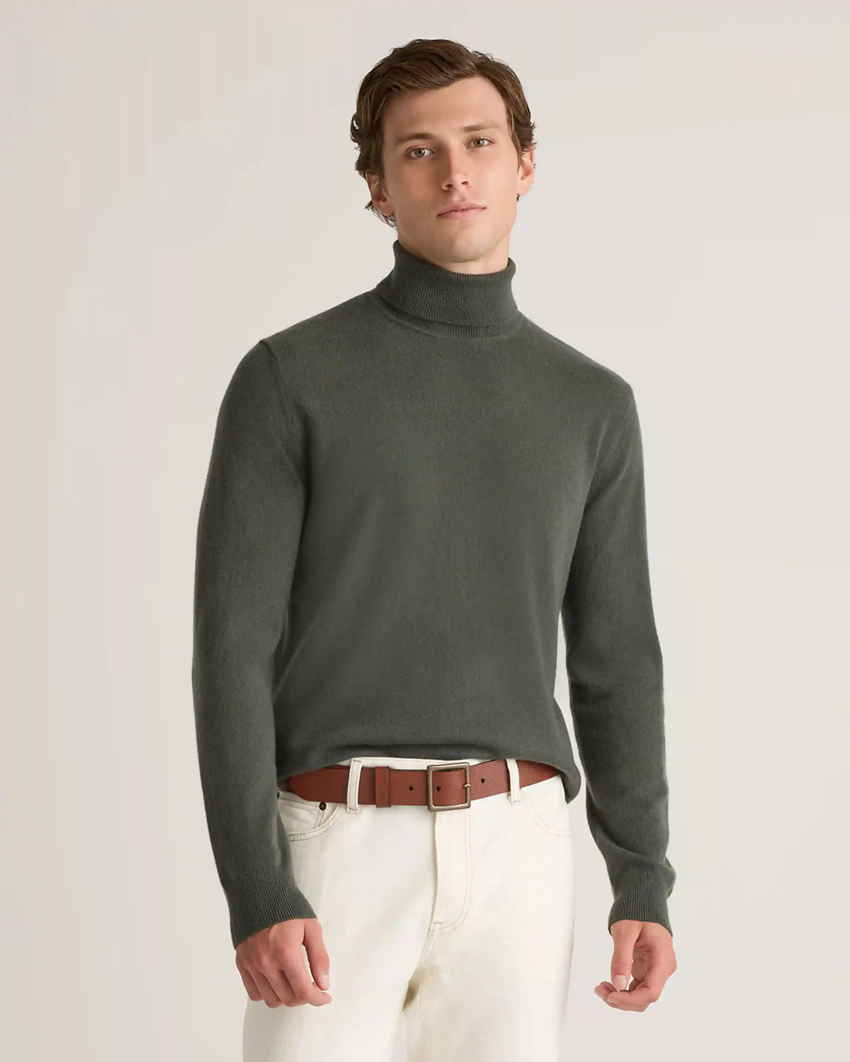 Mongolian Cashmere Turtleneck Sweater