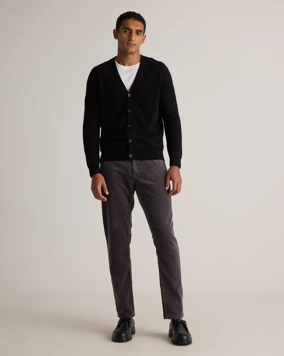 Mongolian Cashmere Cardigan Sweater