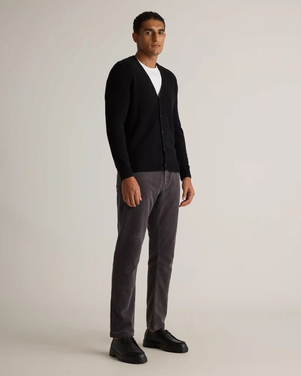 Mongolian Cashmere Cardigan Sweater