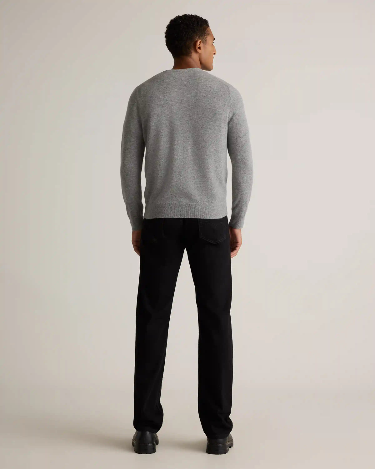 Mongolian Cashmere Cardigan Sweater
