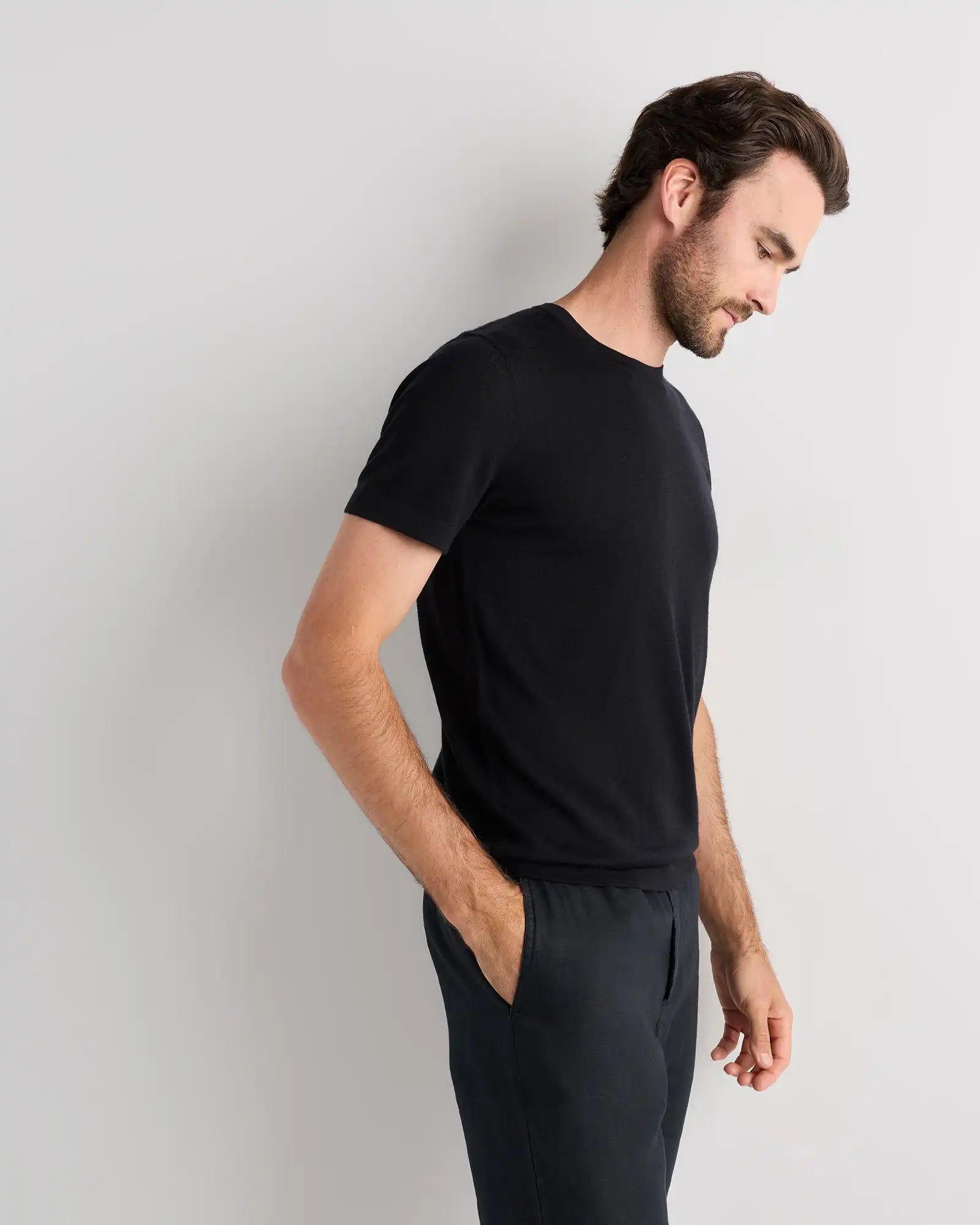 100% Superfine Mongolian Cashmere Tee
