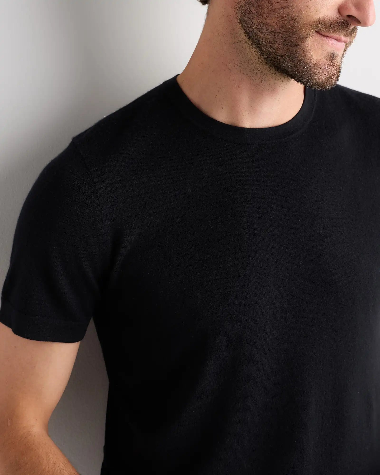 100% Superfine Mongolian Cashmere Tee