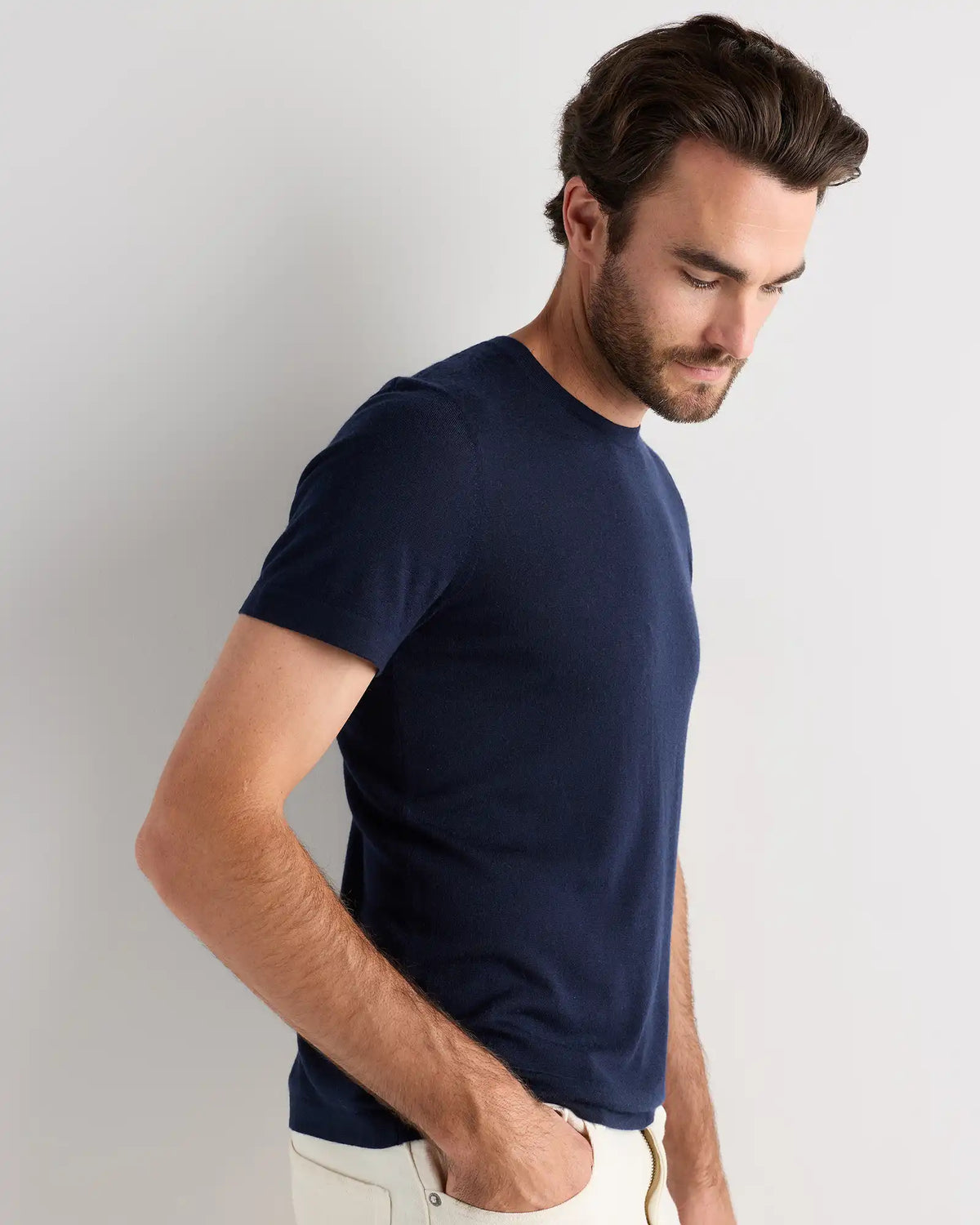 100% Superfine Mongolian Cashmere Tee