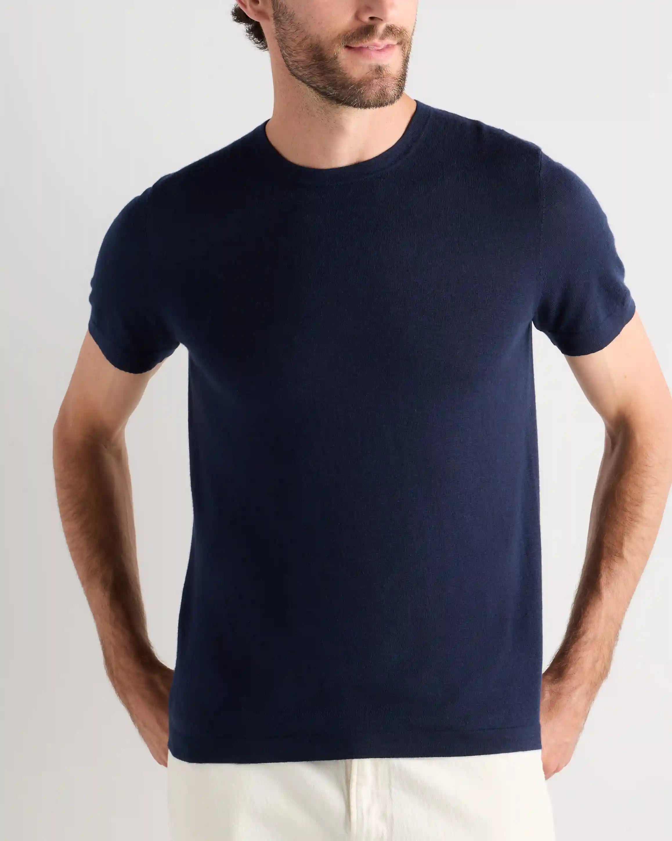 100% Superfine Mongolian Cashmere Tee