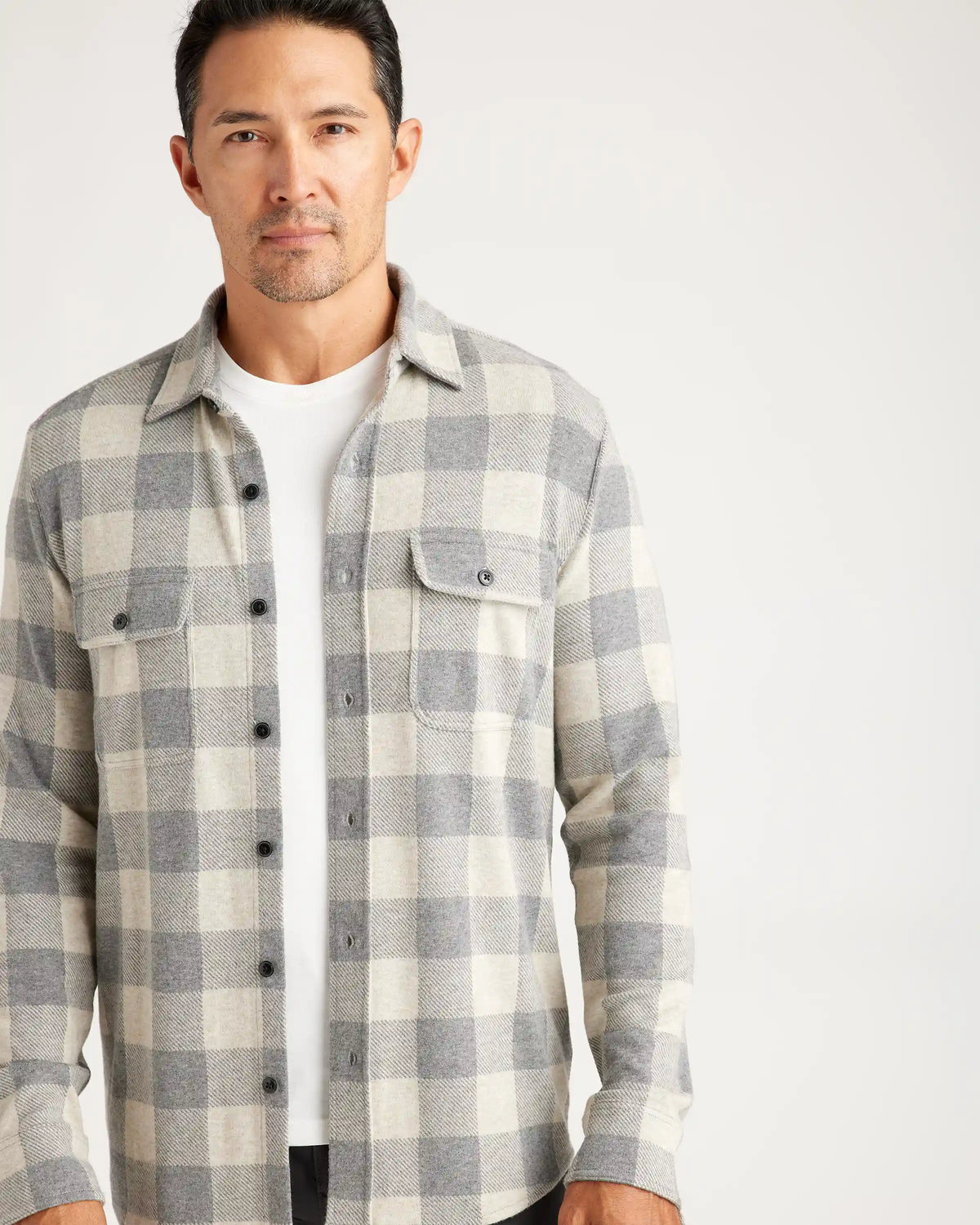 Stretch Sweater Fleece Shirt