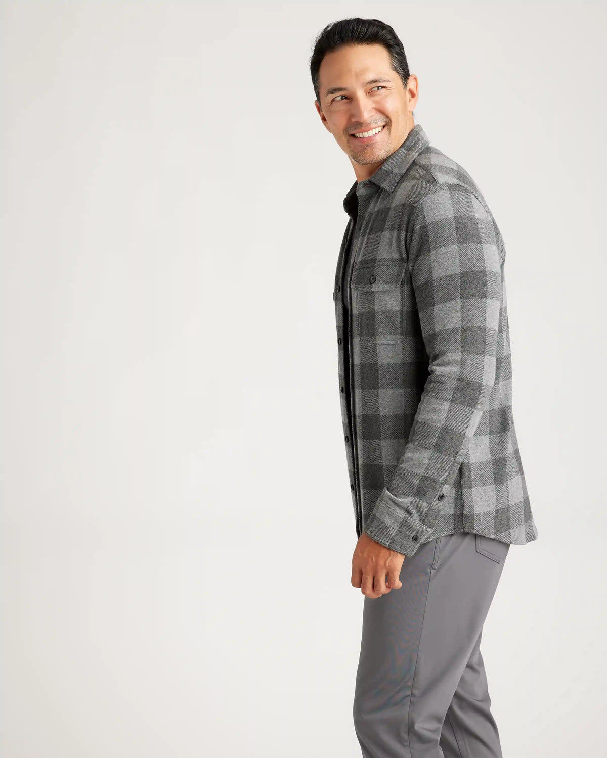 Stretch Sweater Fleece Shirt