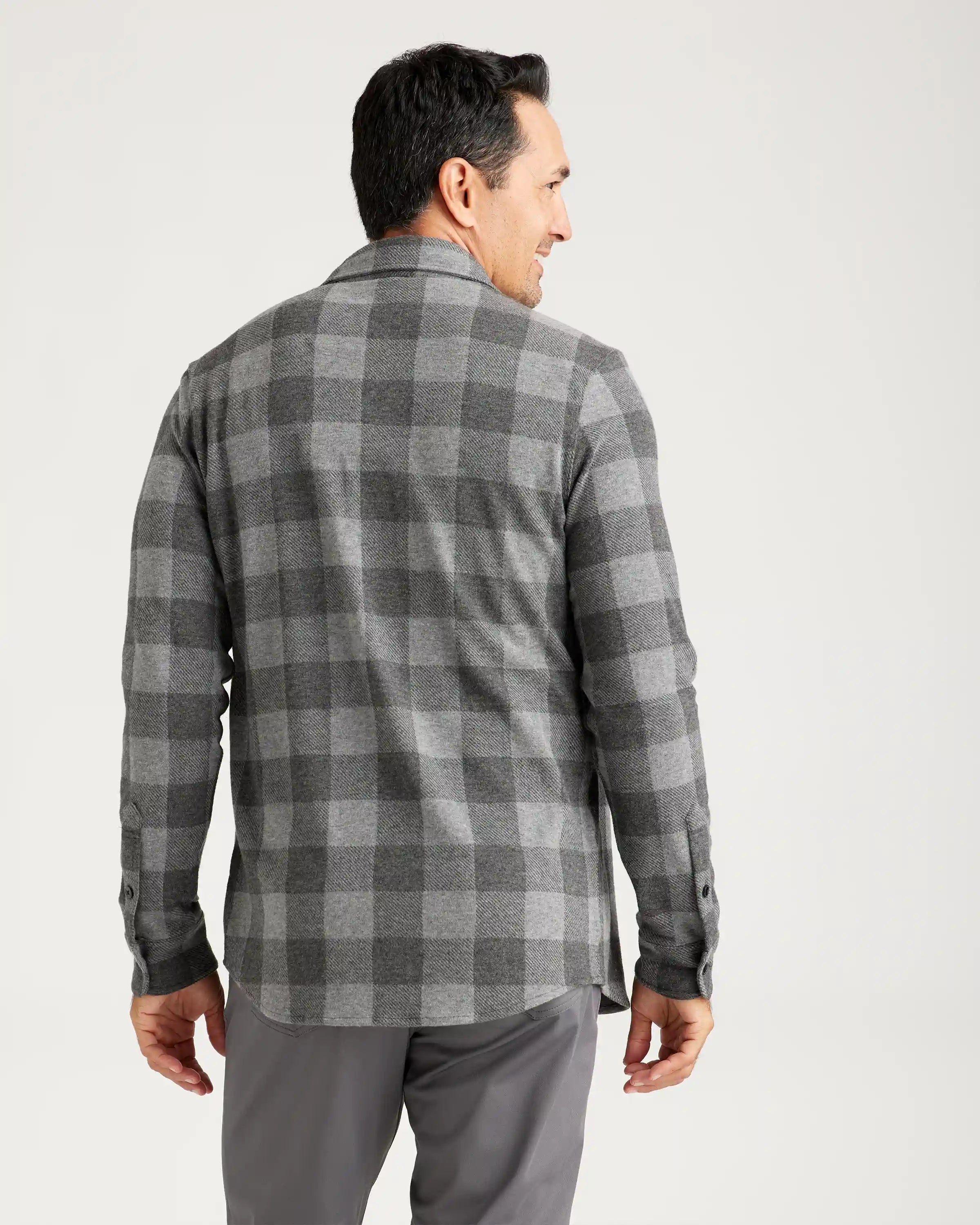 Stretch Sweater Fleece Shirt