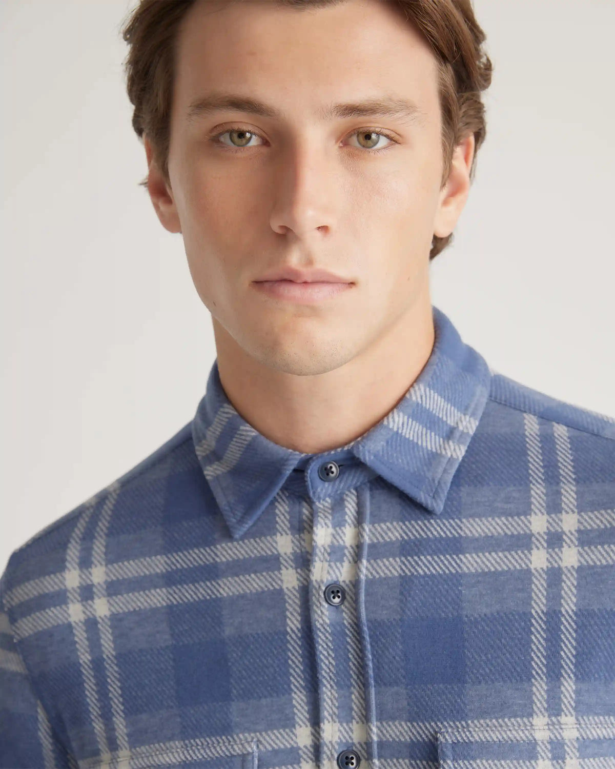 Stretch Sweater Fleece Shirt