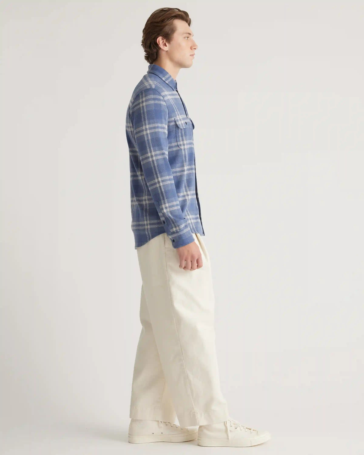 Stretch Sweater Fleece Shirt