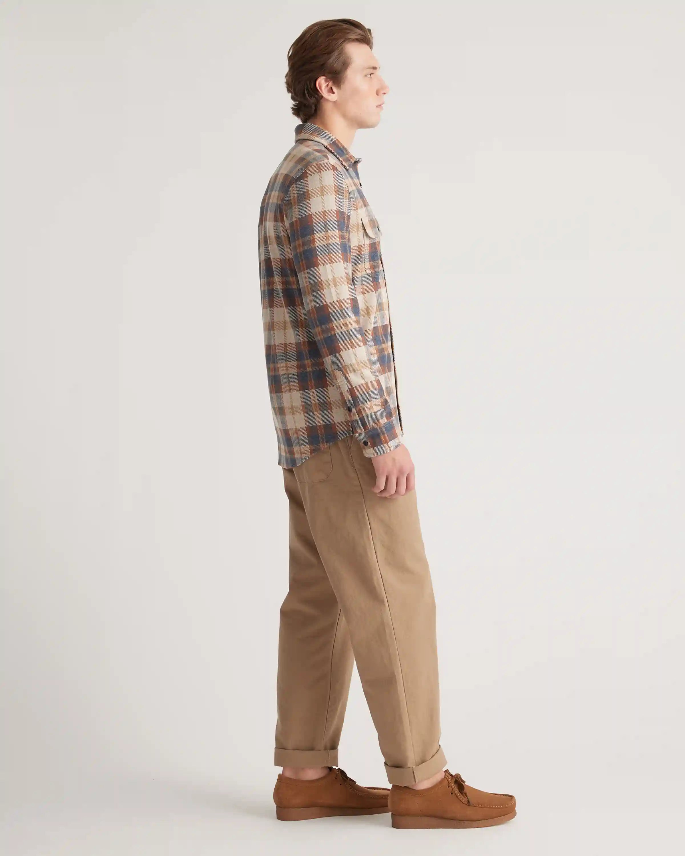 Stretch Sweater Fleece Shirt