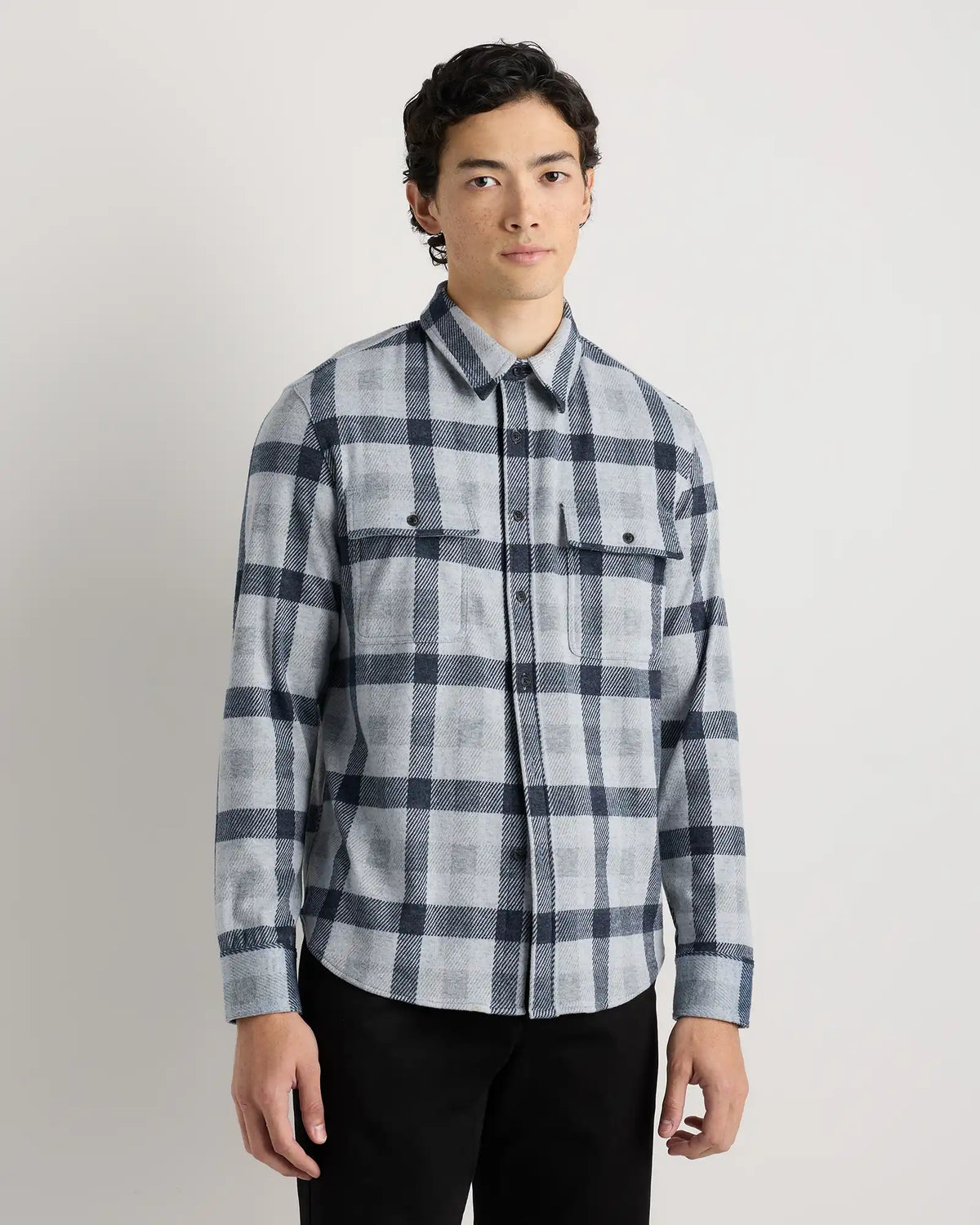 Stretch Sweater Fleece Shirt