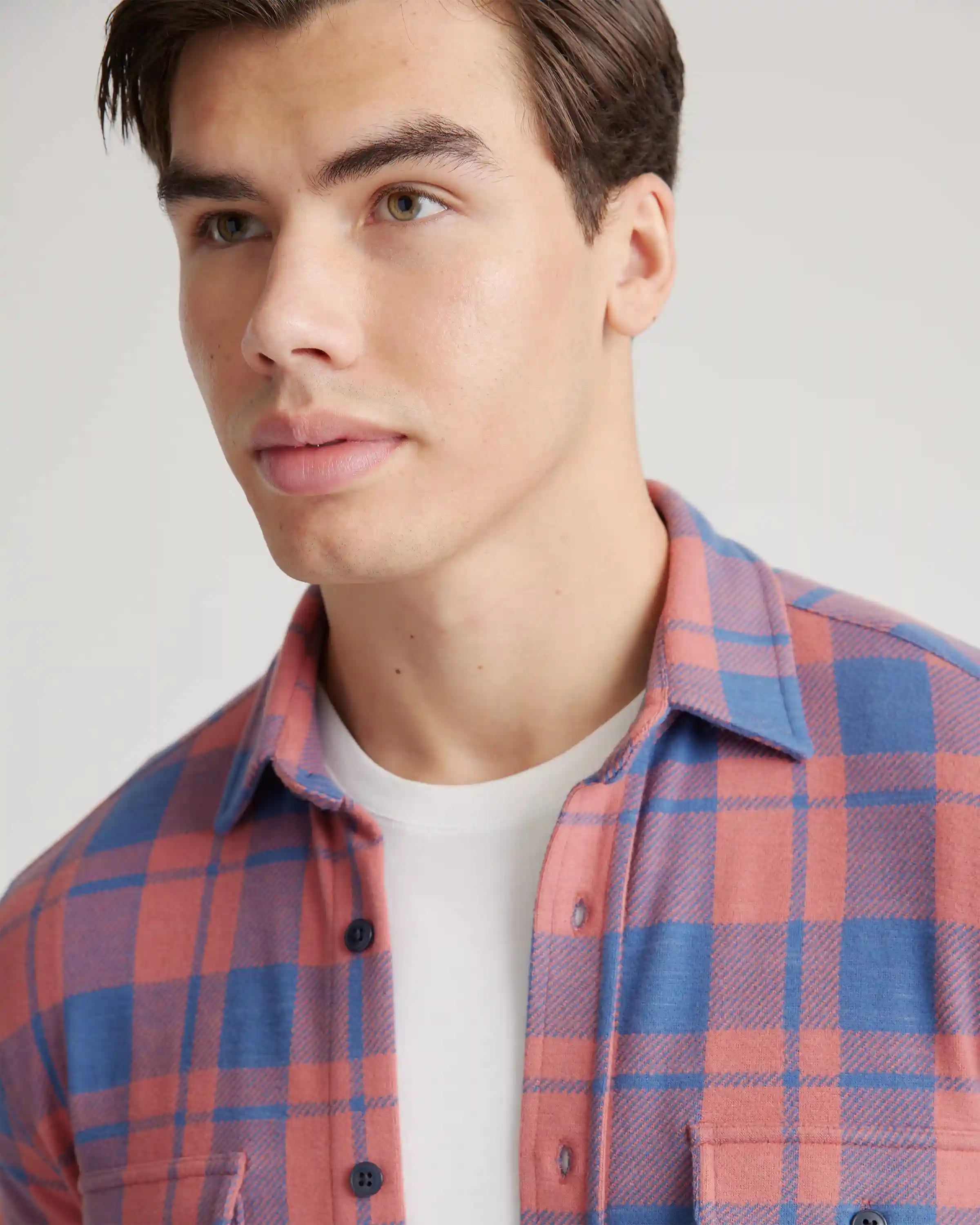 Stretch Sweater Fleece Shirt