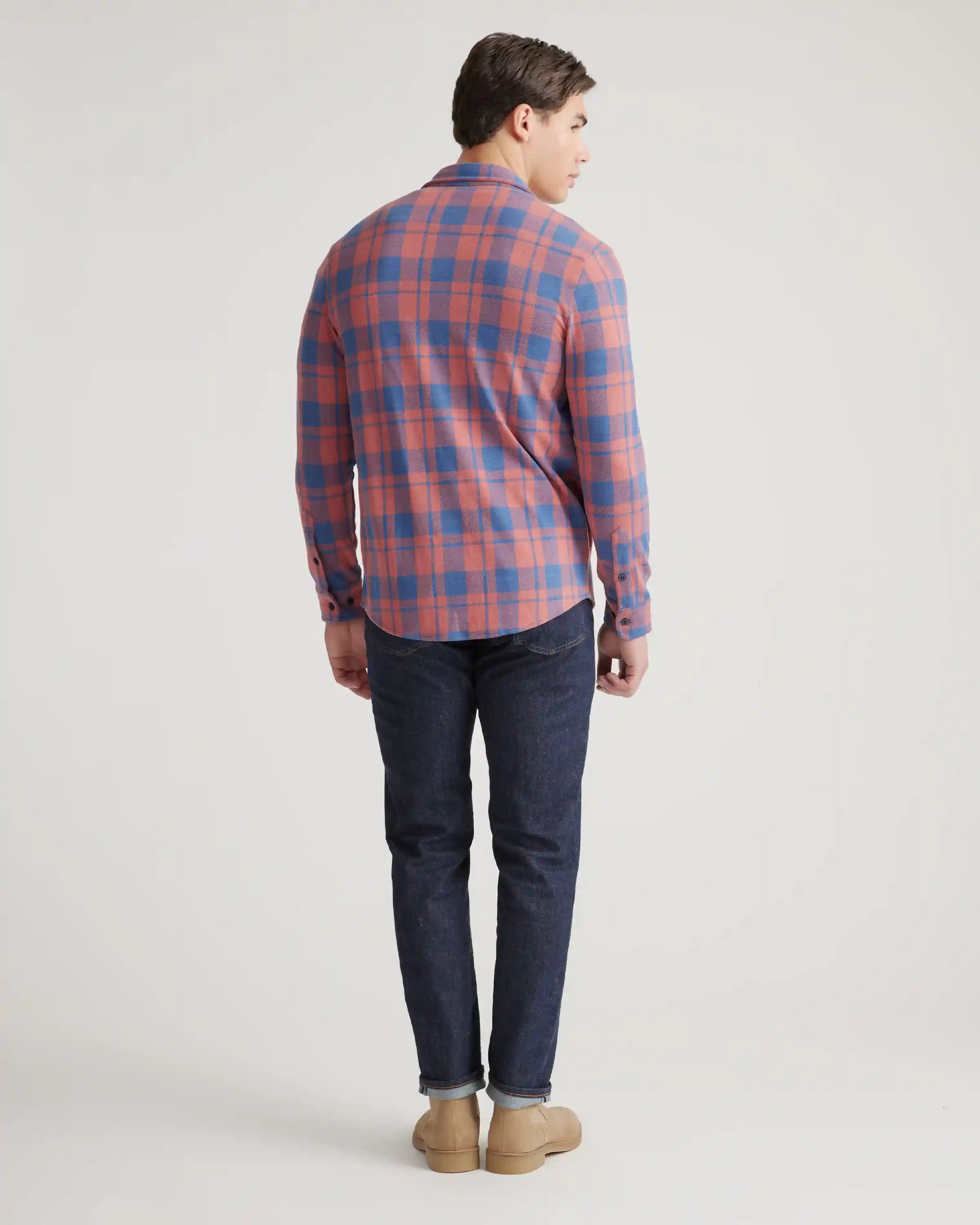 Stretch Sweater Fleece Shirt