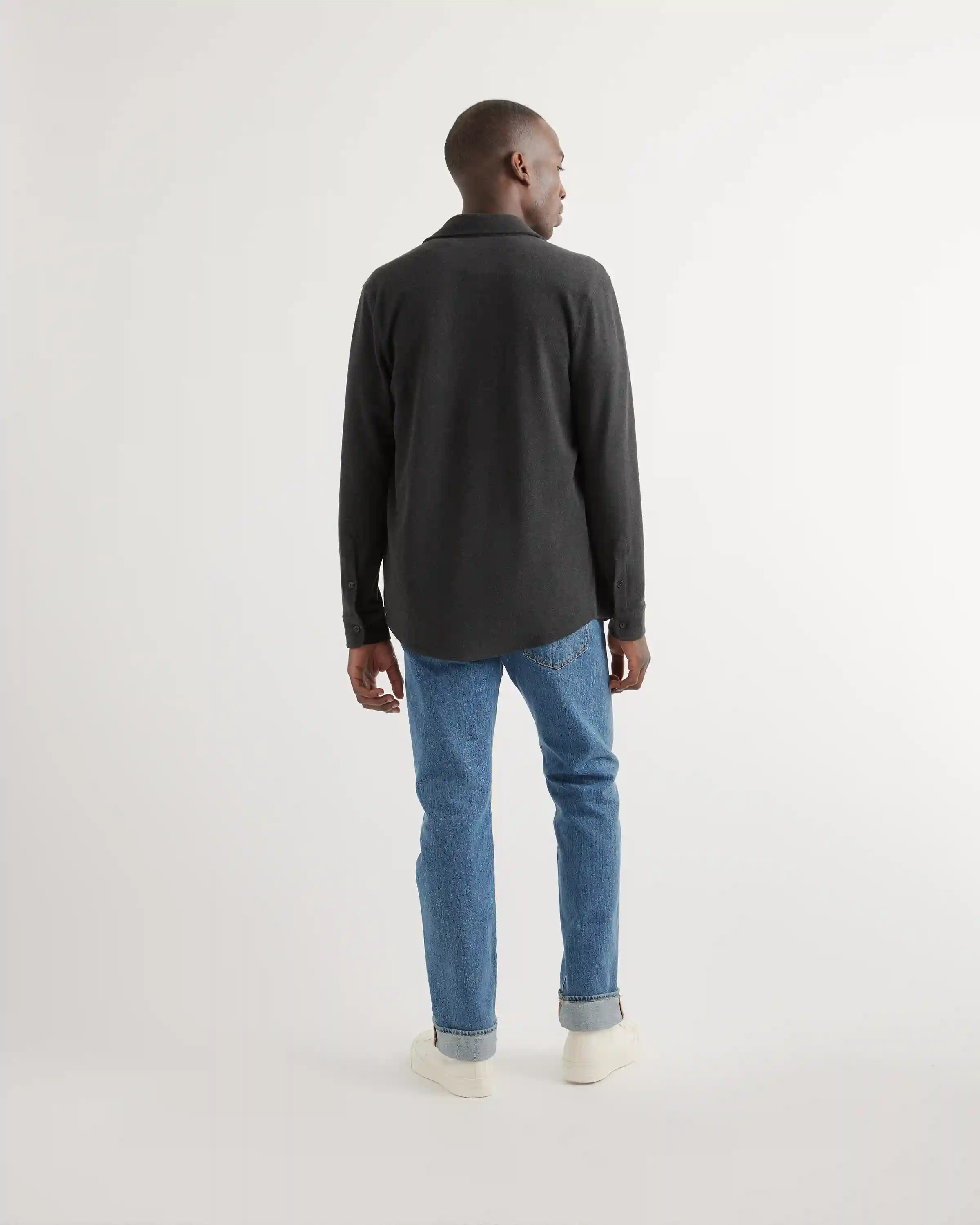 Stretch Sweater Fleece Shirt