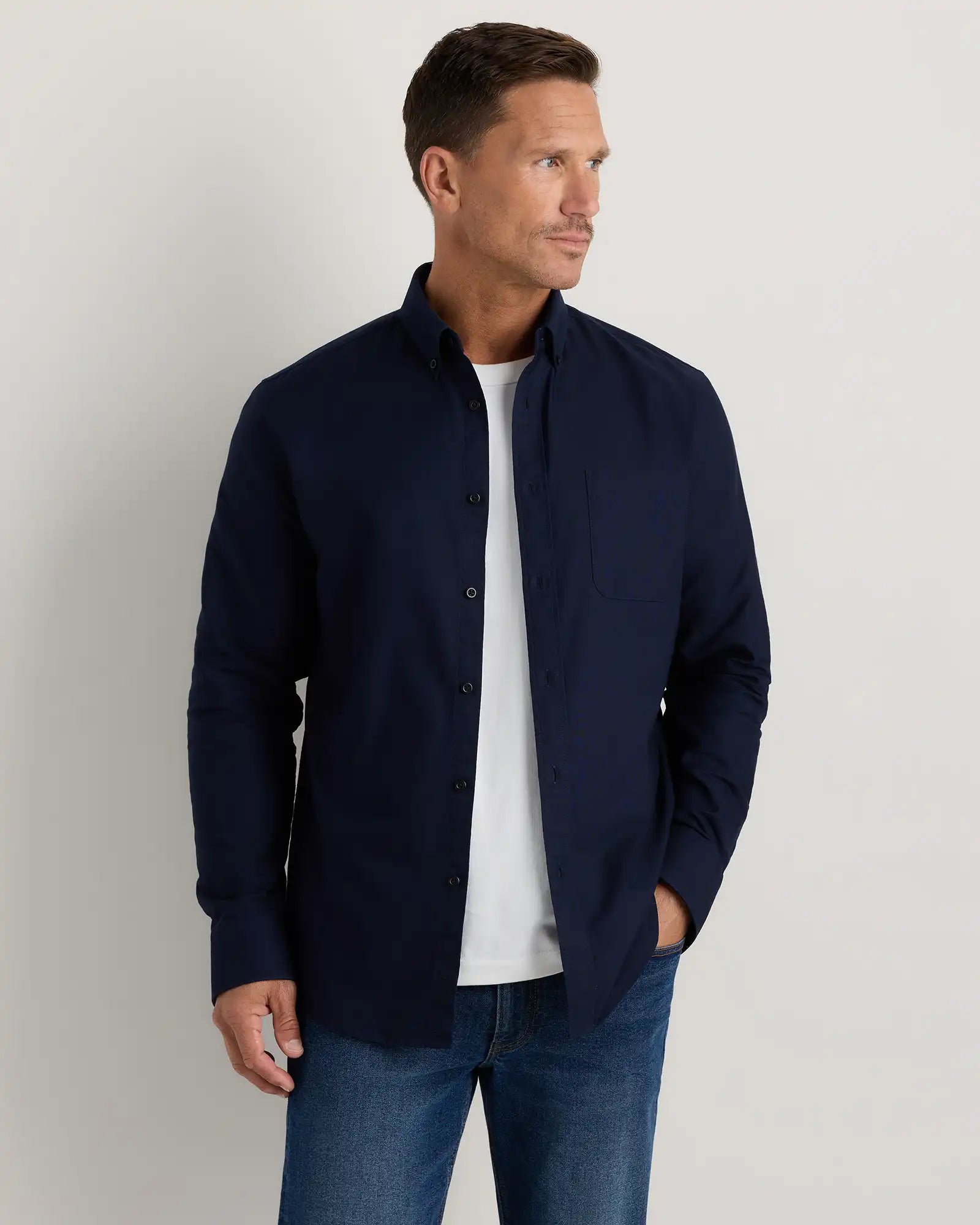 100% Organic Cotton Oxford Shirt