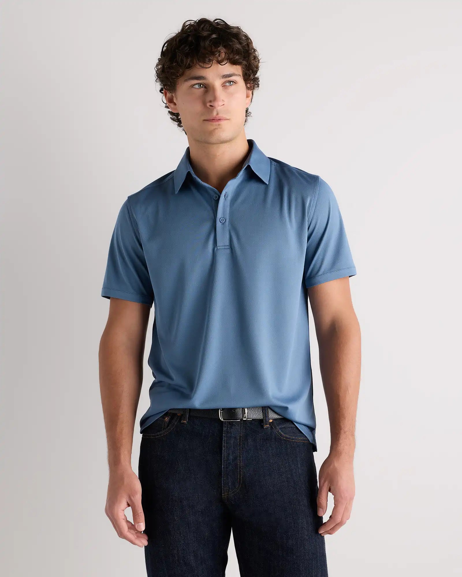 Commuter Stretch Pique Polo