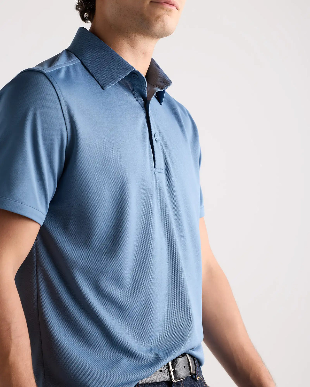Commuter Stretch Pique Polo