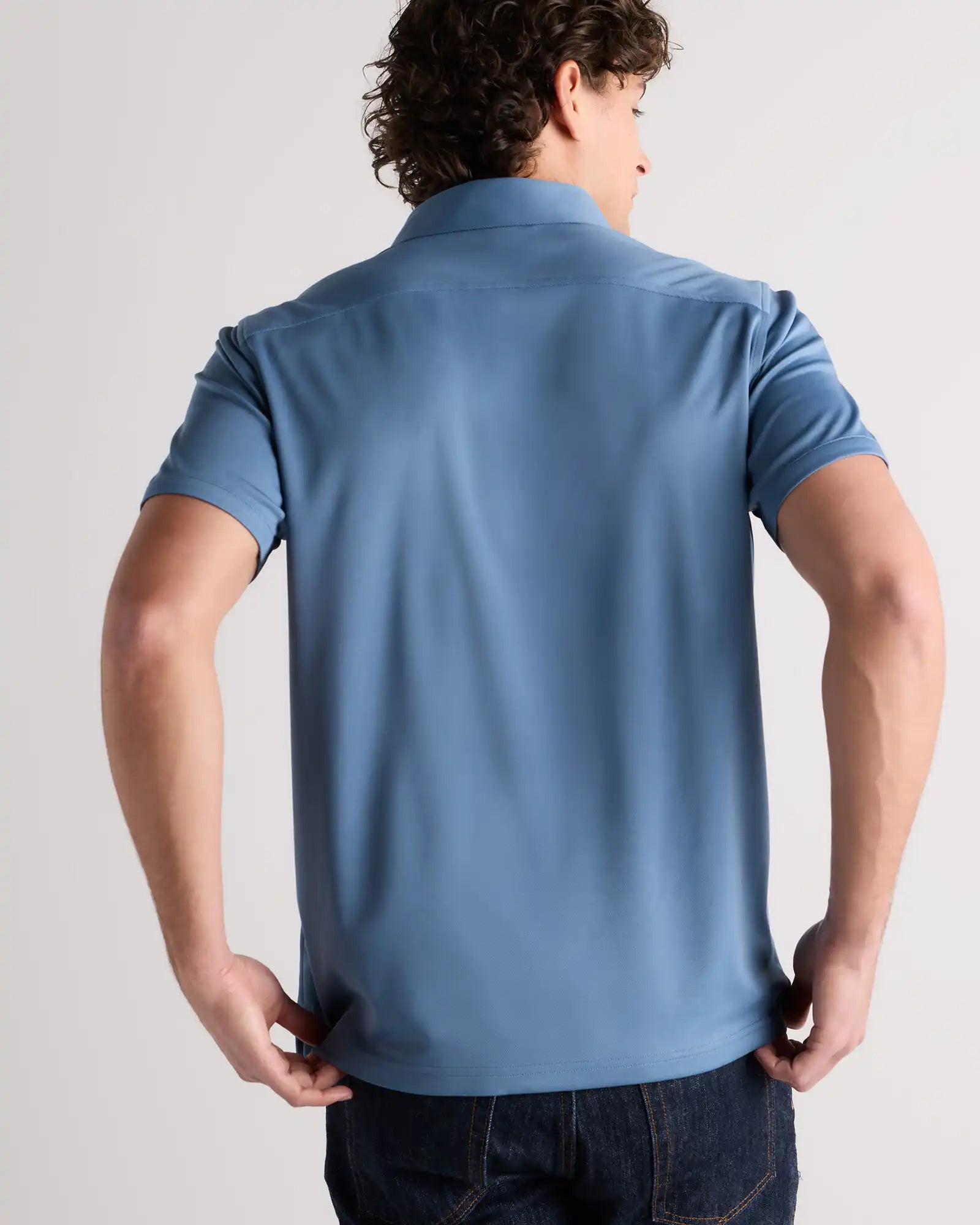 Commuter Stretch Pique Polo