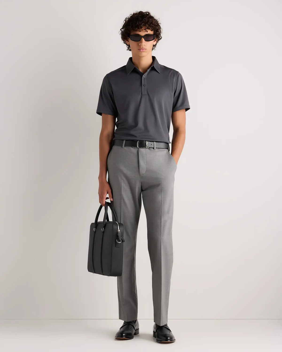 Commuter Stretch Pique Polo