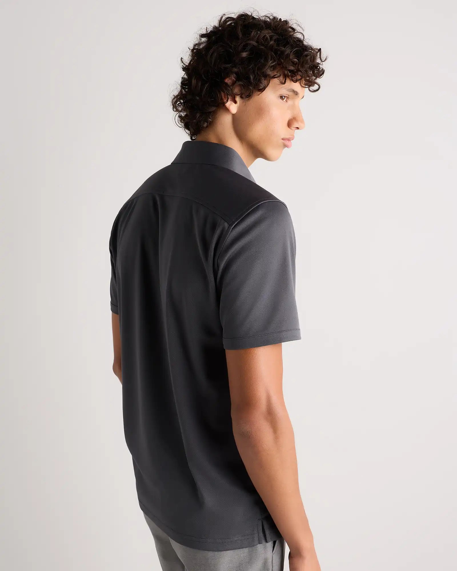 Commuter Stretch Pique Polo