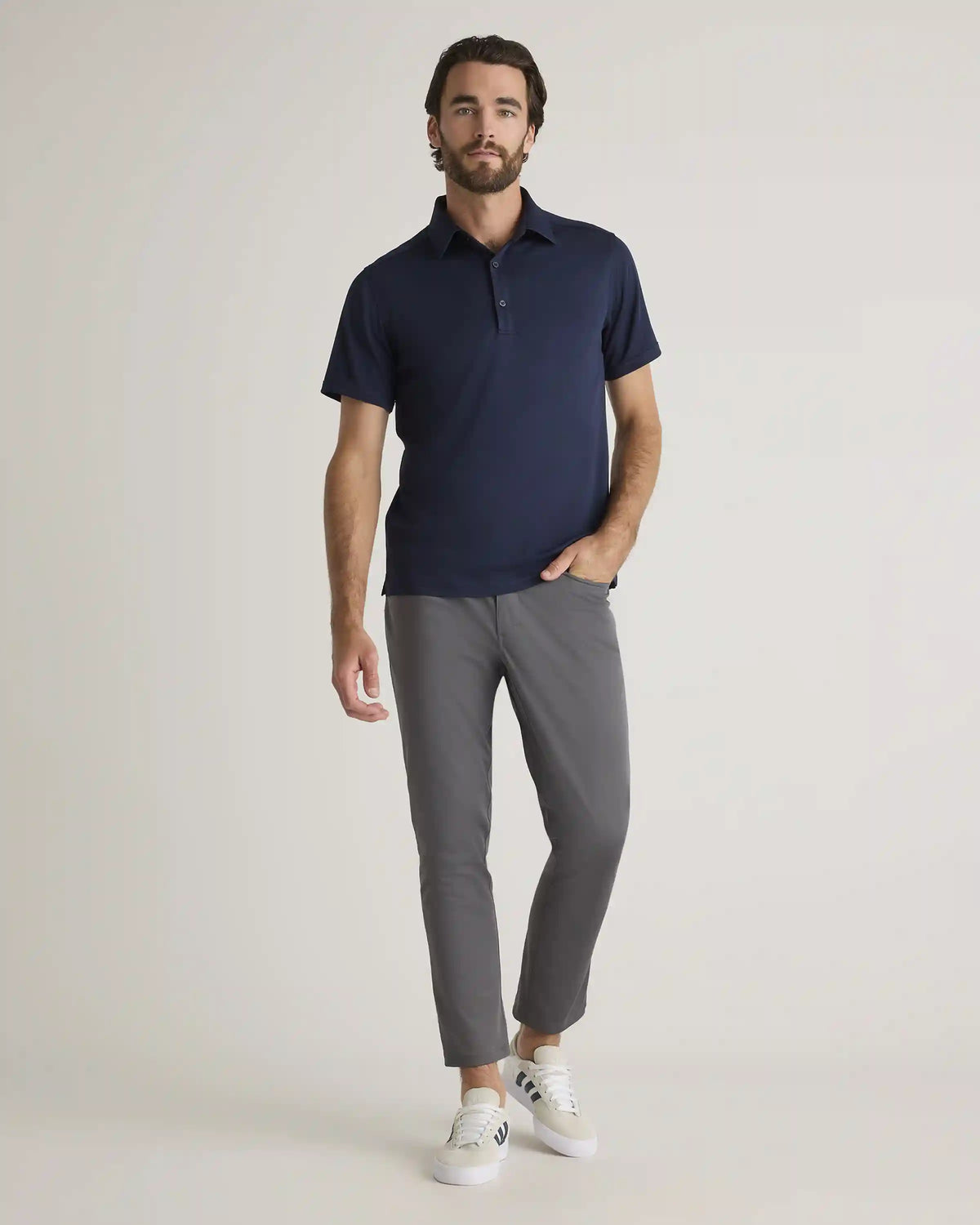 Commuter Stretch Pique Polo