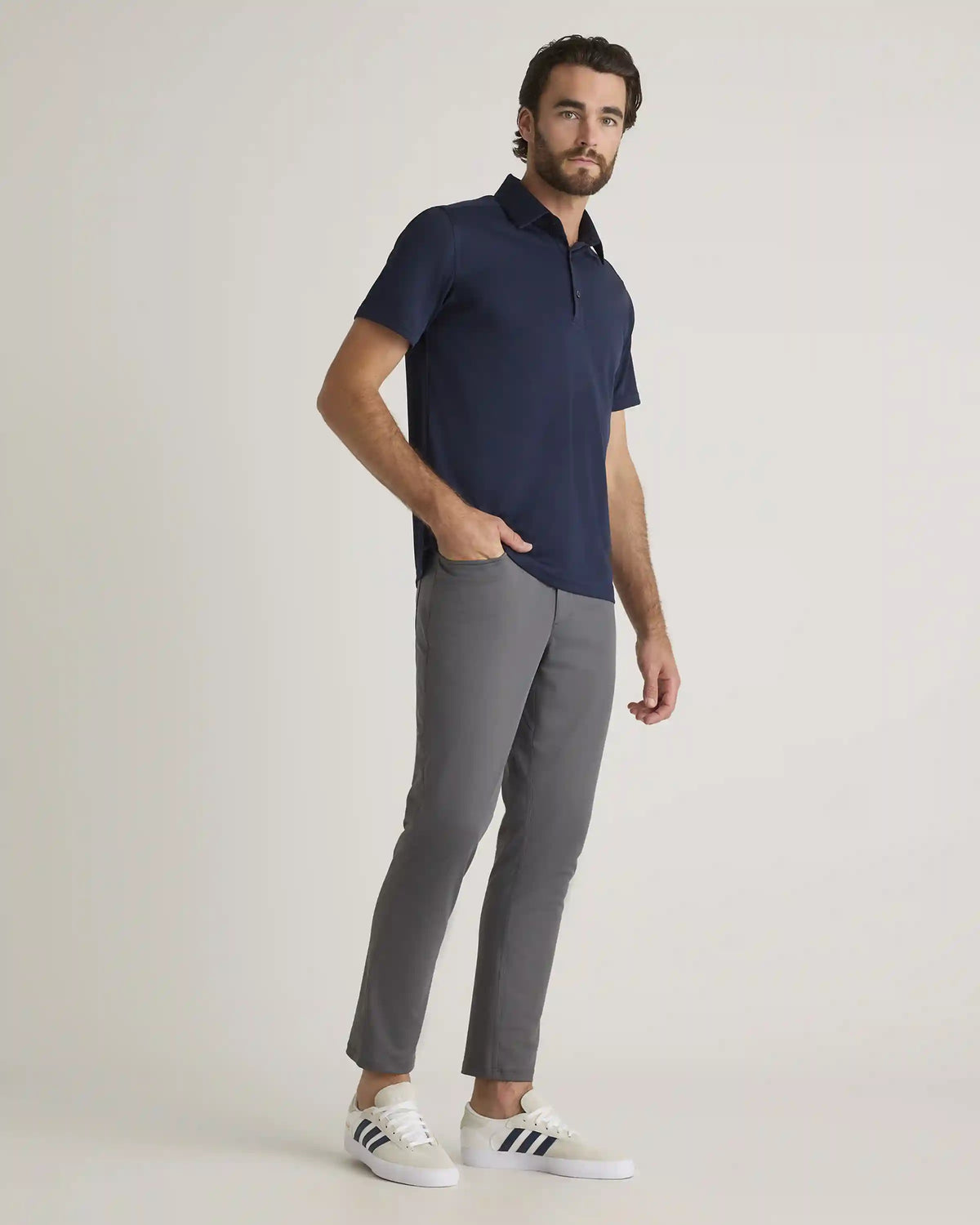 Commuter Stretch Pique Polo