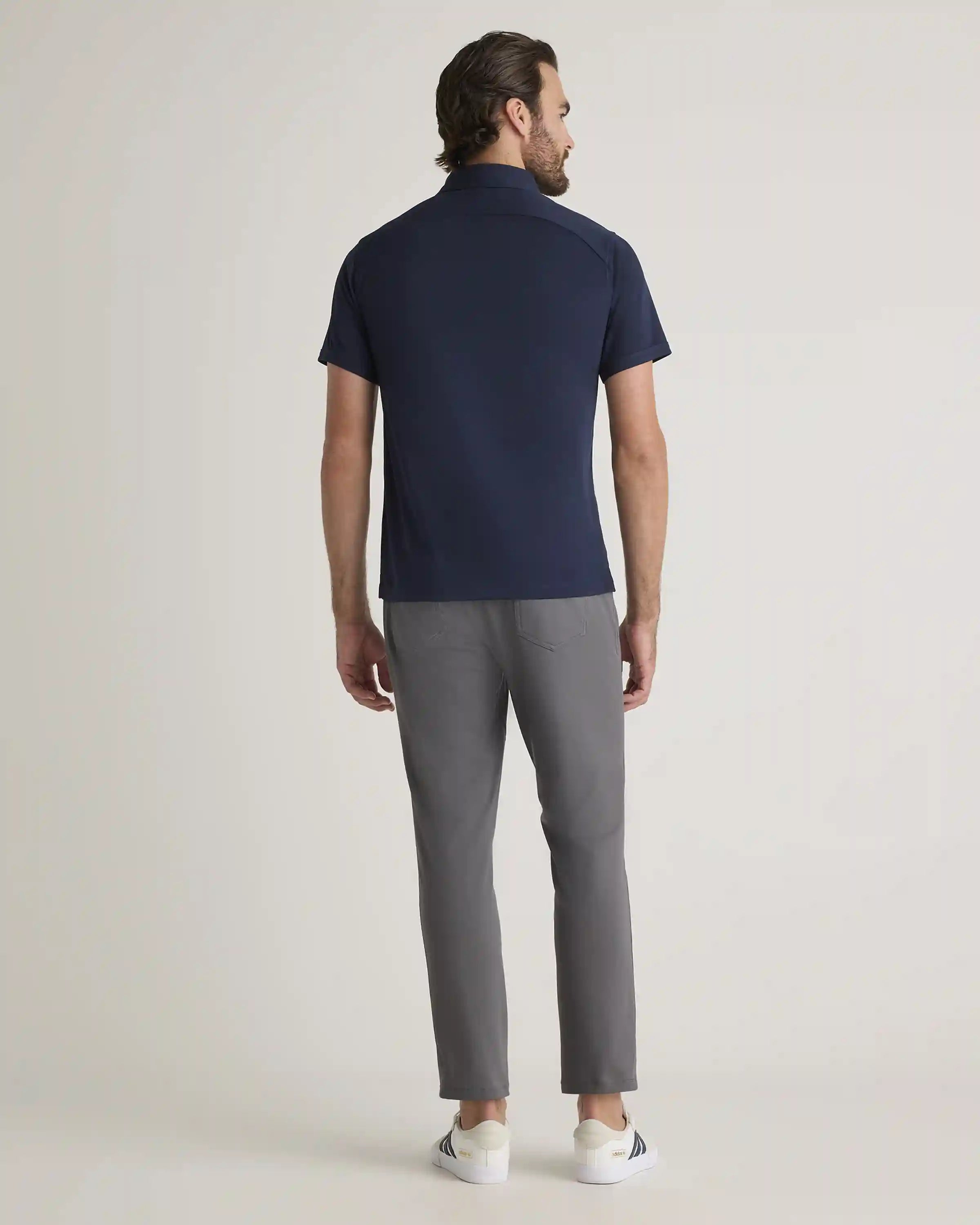 Commuter Stretch Pique Polo