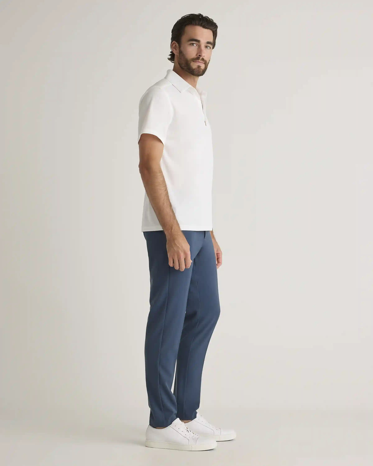 Commuter Stretch Pique Polo