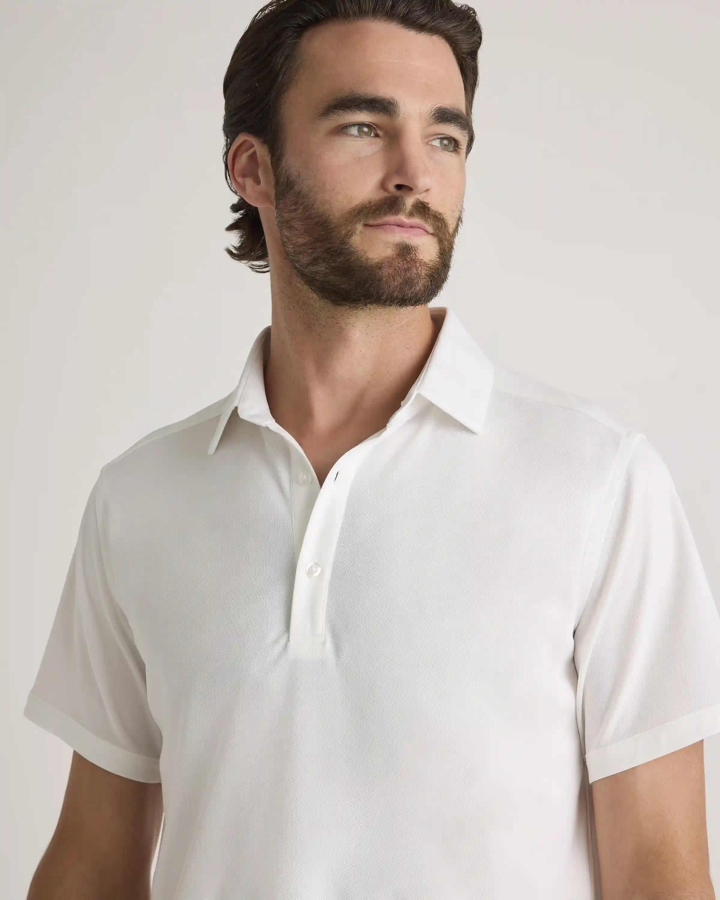 Commuter Stretch Pique Polo