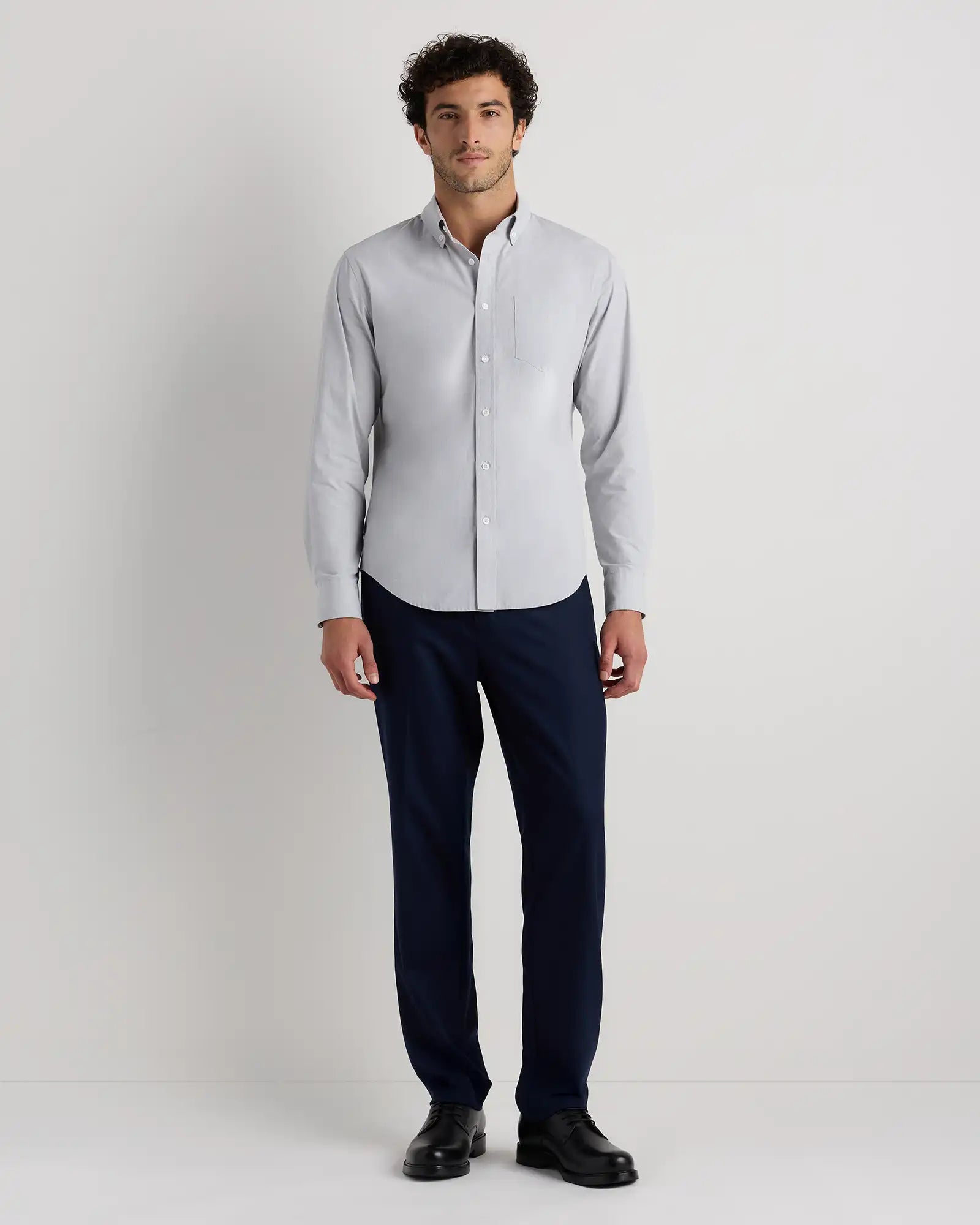 Organic Cotton Stretch Poplin Shirt