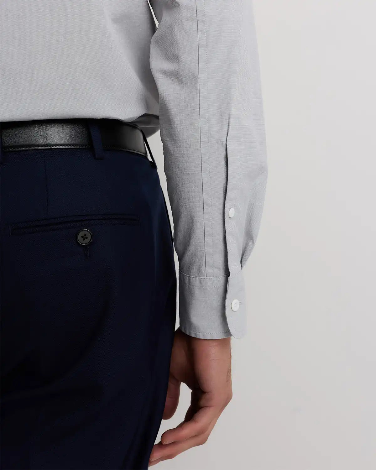 Organic Cotton Stretch Poplin Shirt