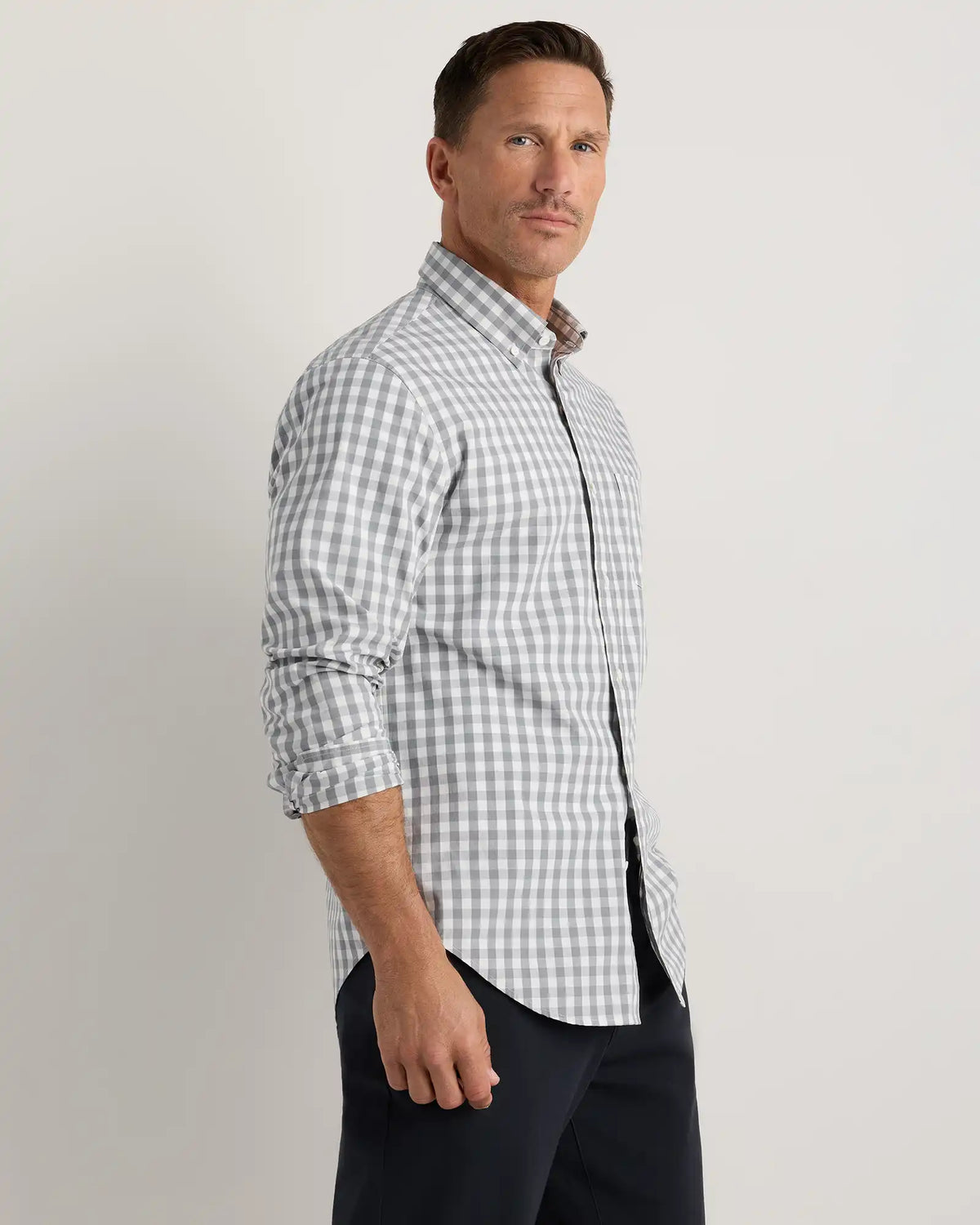 Organic Cotton Stretch Poplin Shirt