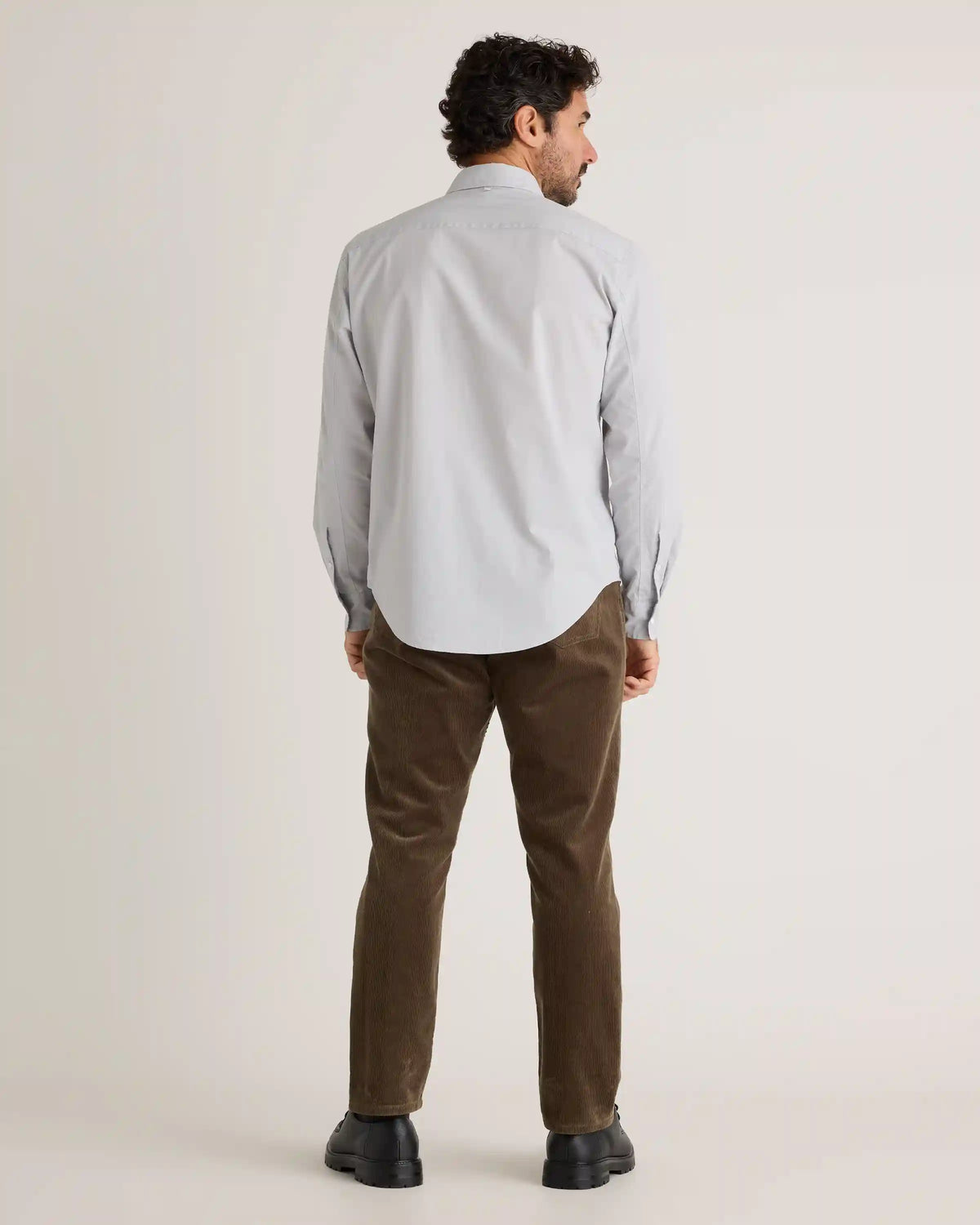 Organic Cotton Stretch Poplin Shirt