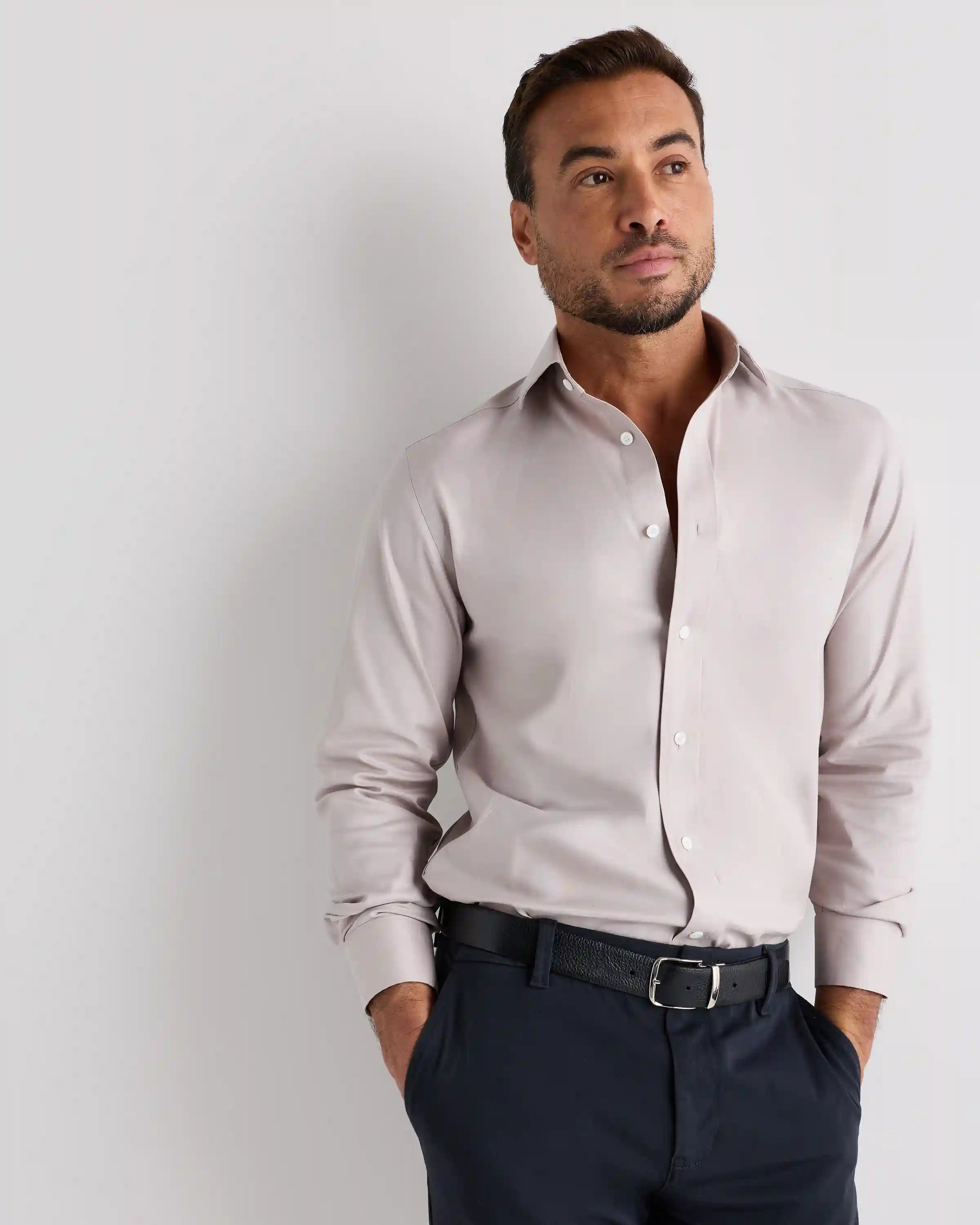 Organic Cotton Royal Oxford Non-Iron Dress Shirt