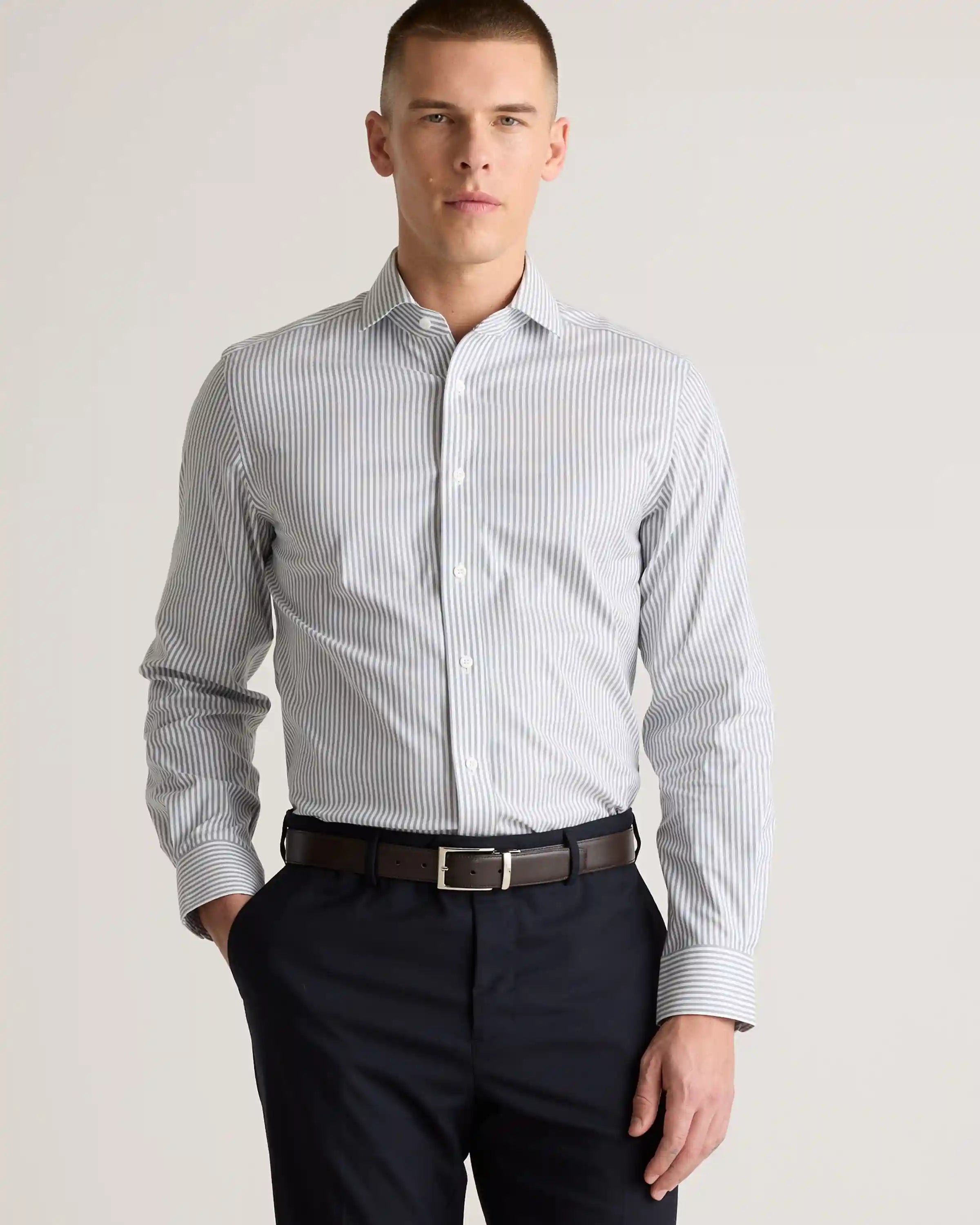 Organic Cotton Royal Oxford Non-Iron Dress Shirt